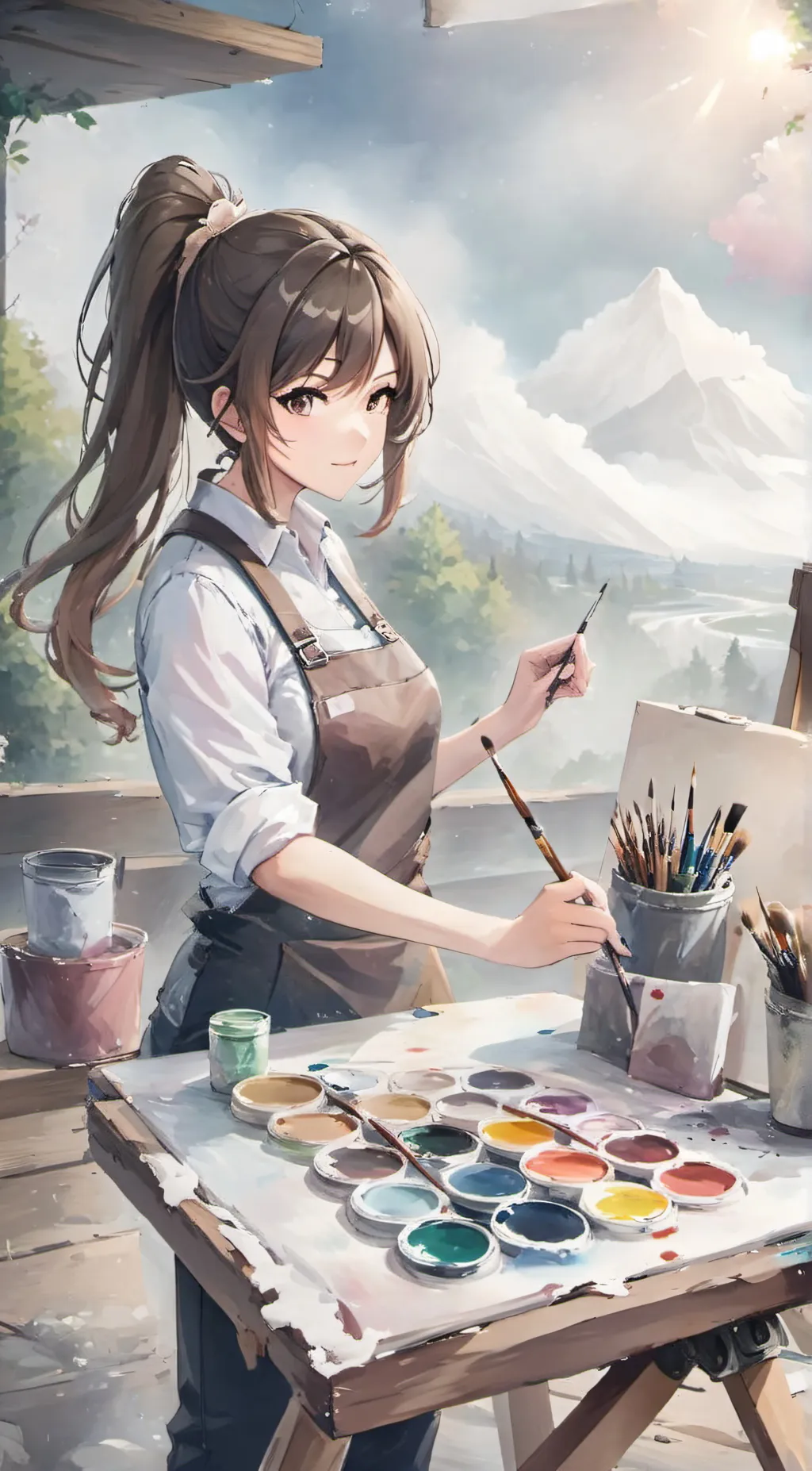 ai character: Sophie background