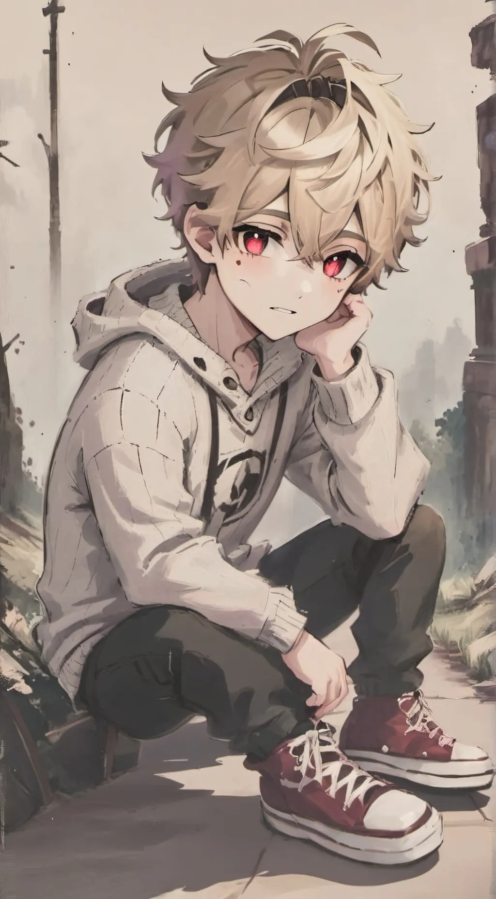 ai character: Hunter Noceda background