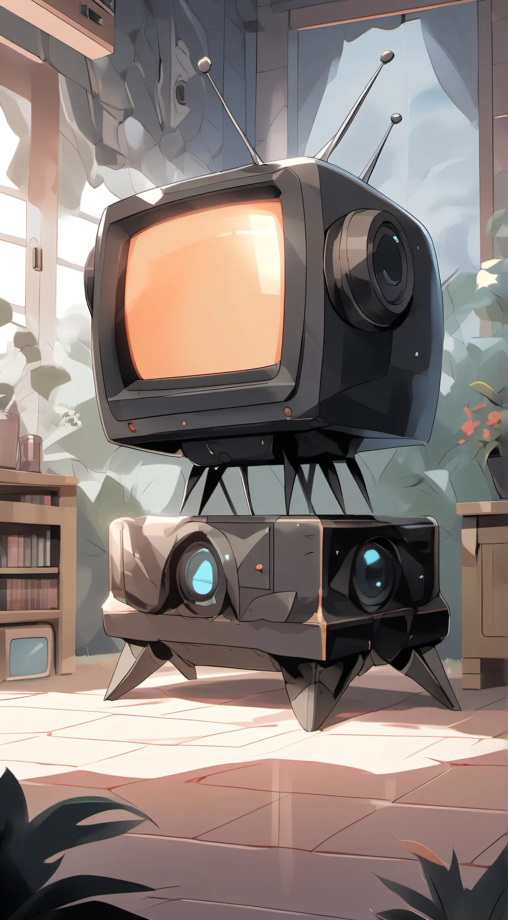 ai character: Robot background