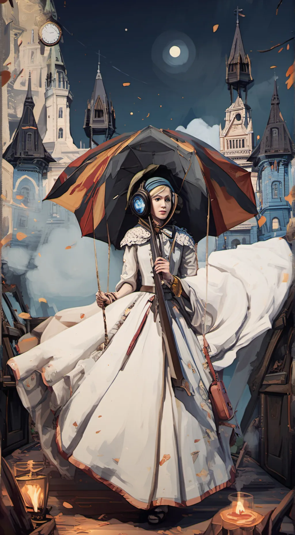 ai character: Lilly background