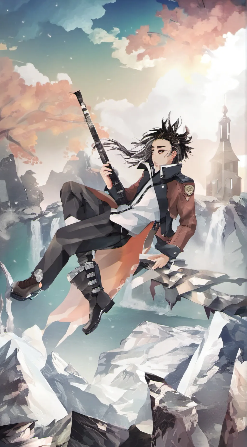 ai character: Hashira background