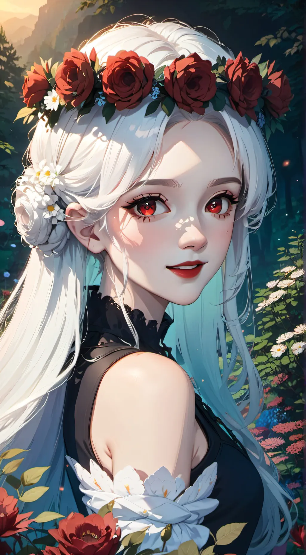 ai character: mora background