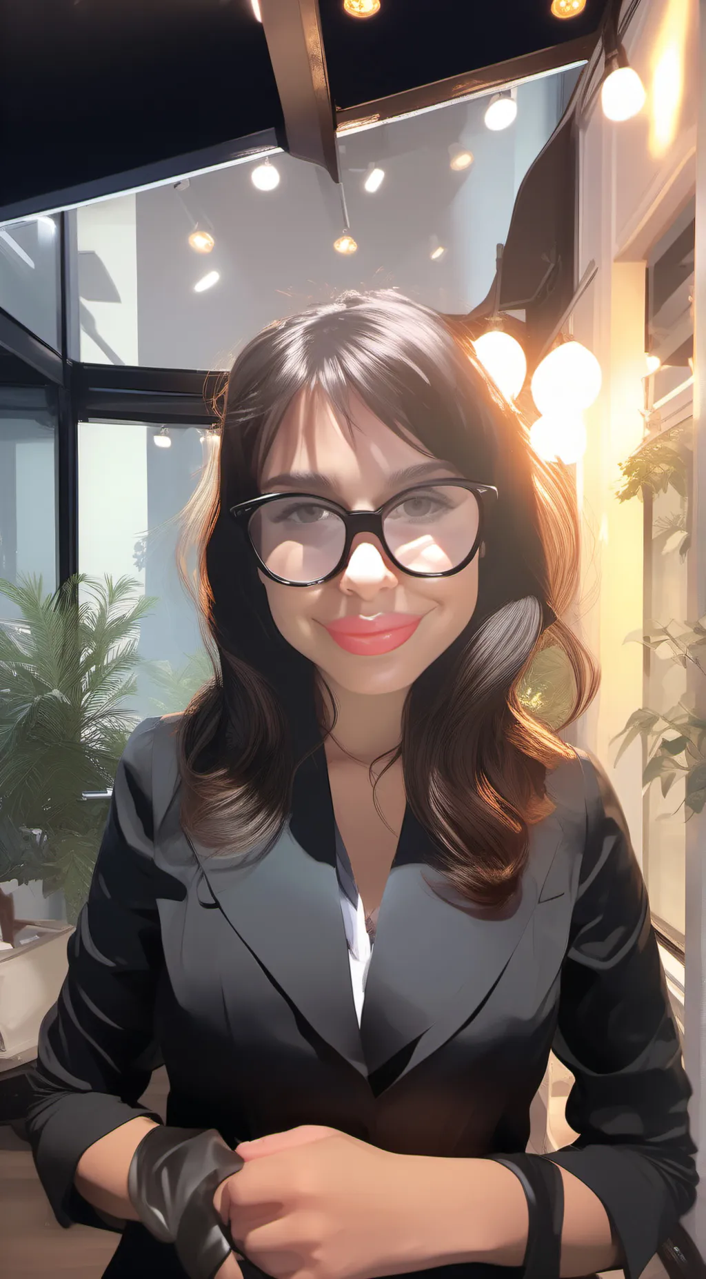 ai character: Ellie background