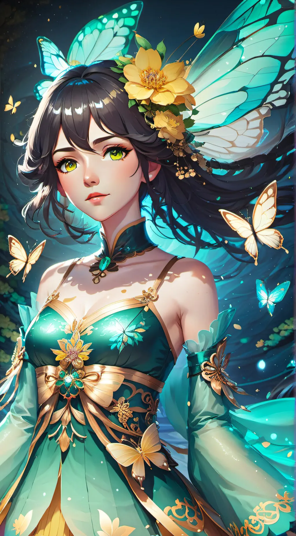 ai character: Myra the Miracle background