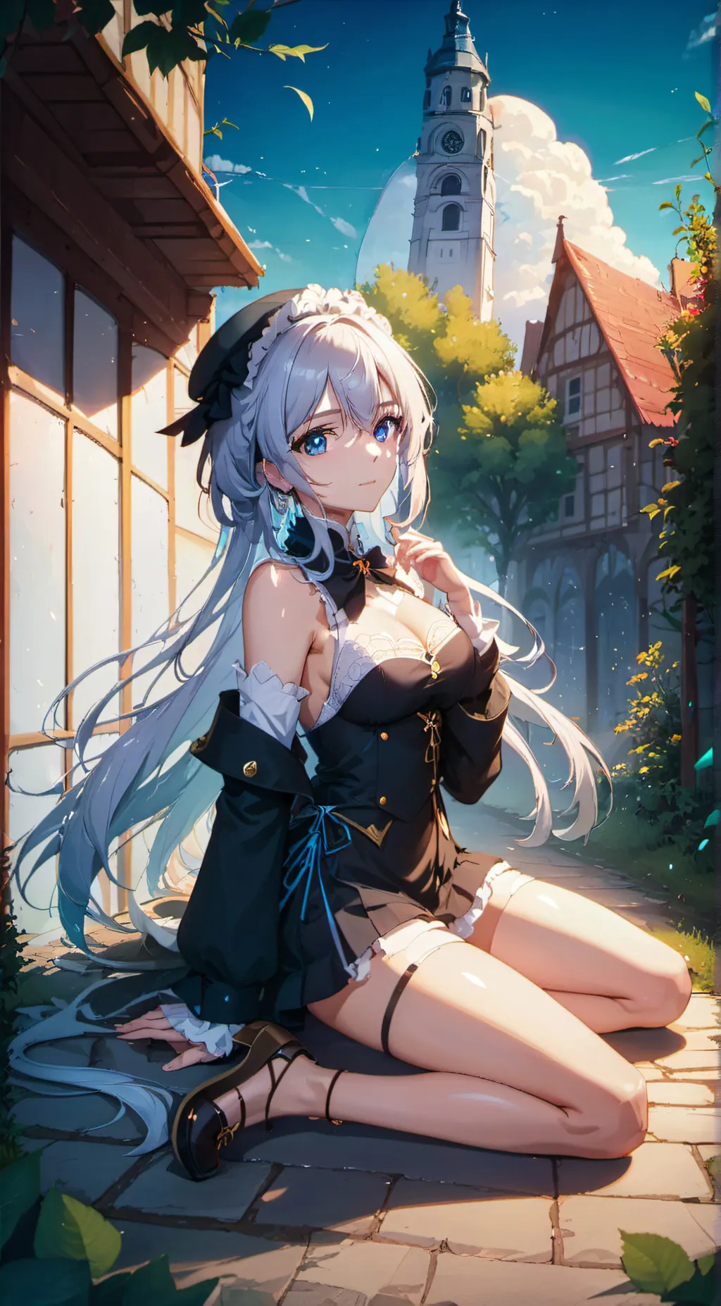 ai character: Aria kasher  background