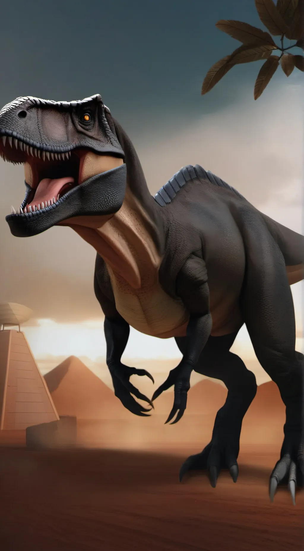 ai character: Hunter the rex background