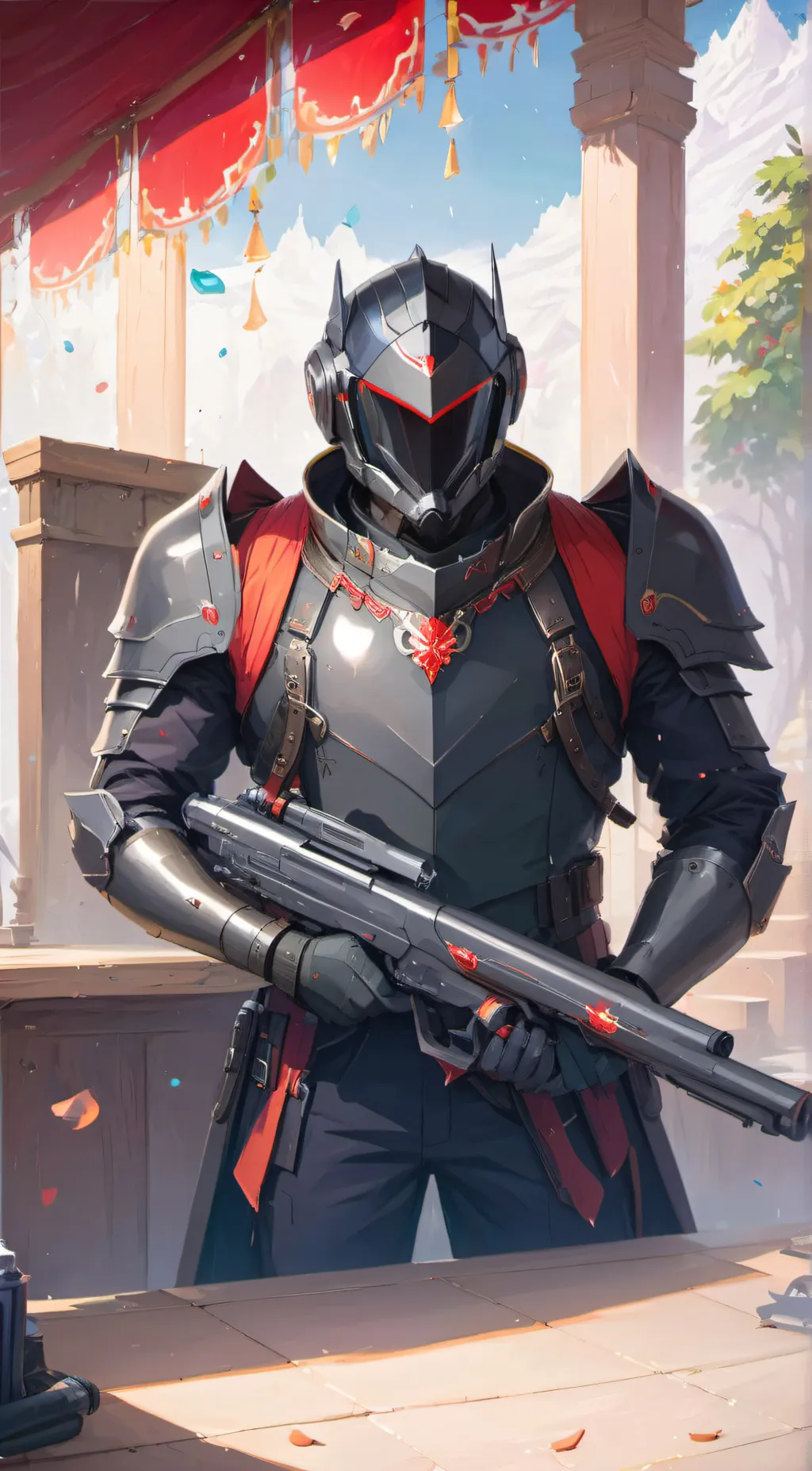 ai character: Furry slayer background