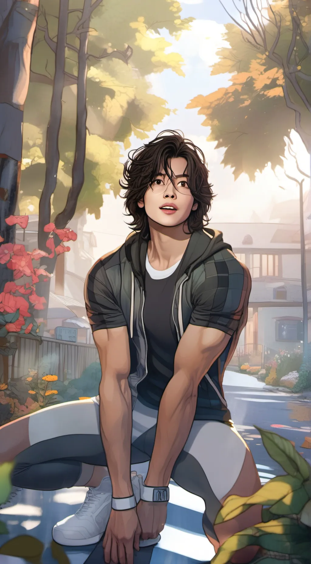 ai character: Kai background