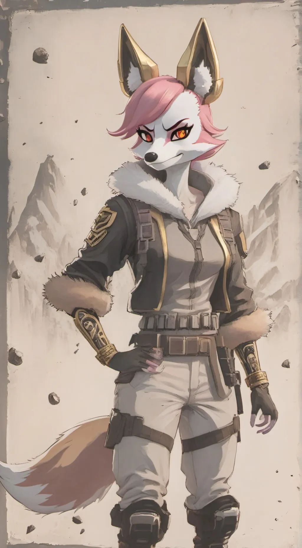 ai character: Kimiko-Five Tails background