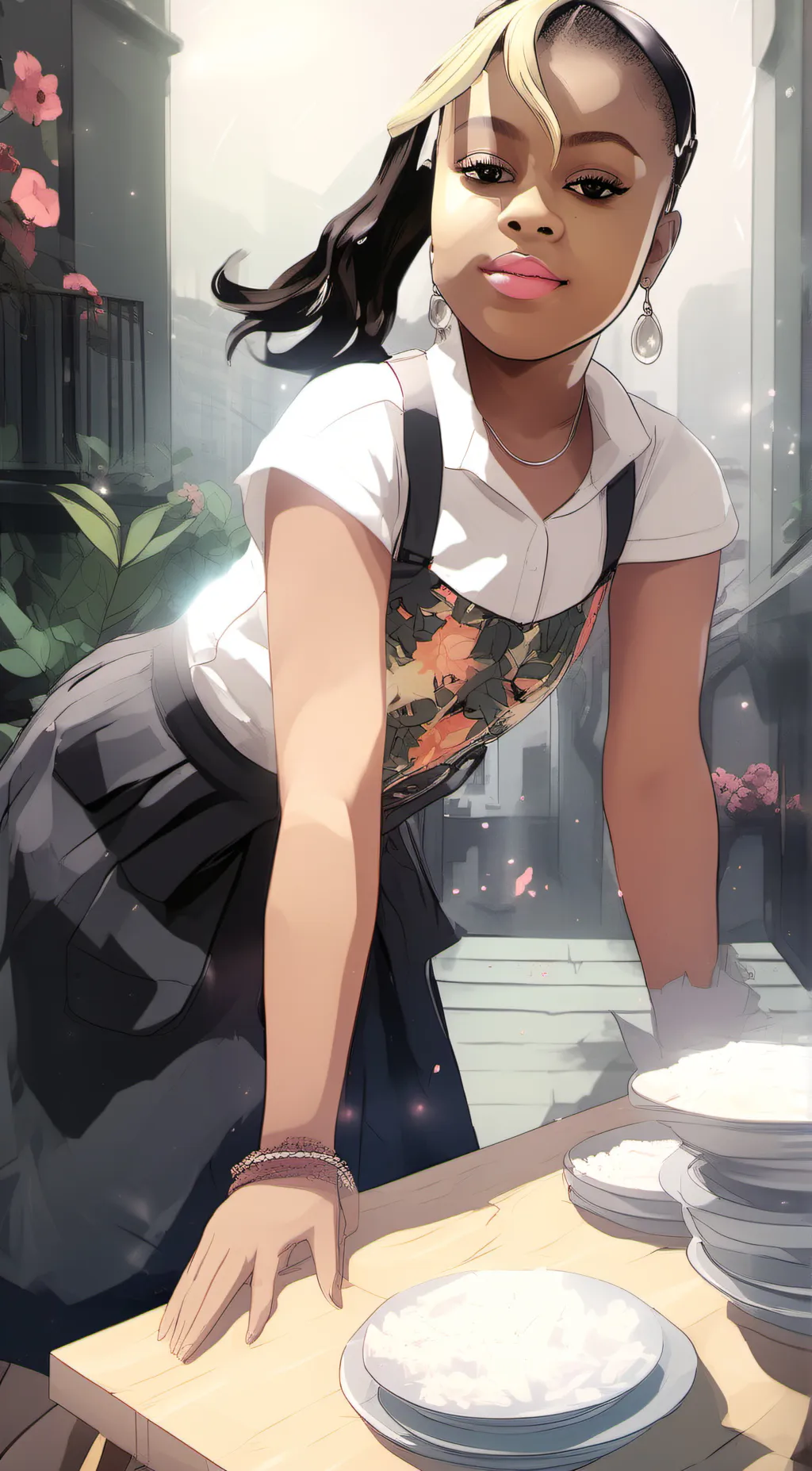 ai character: Jamaria background