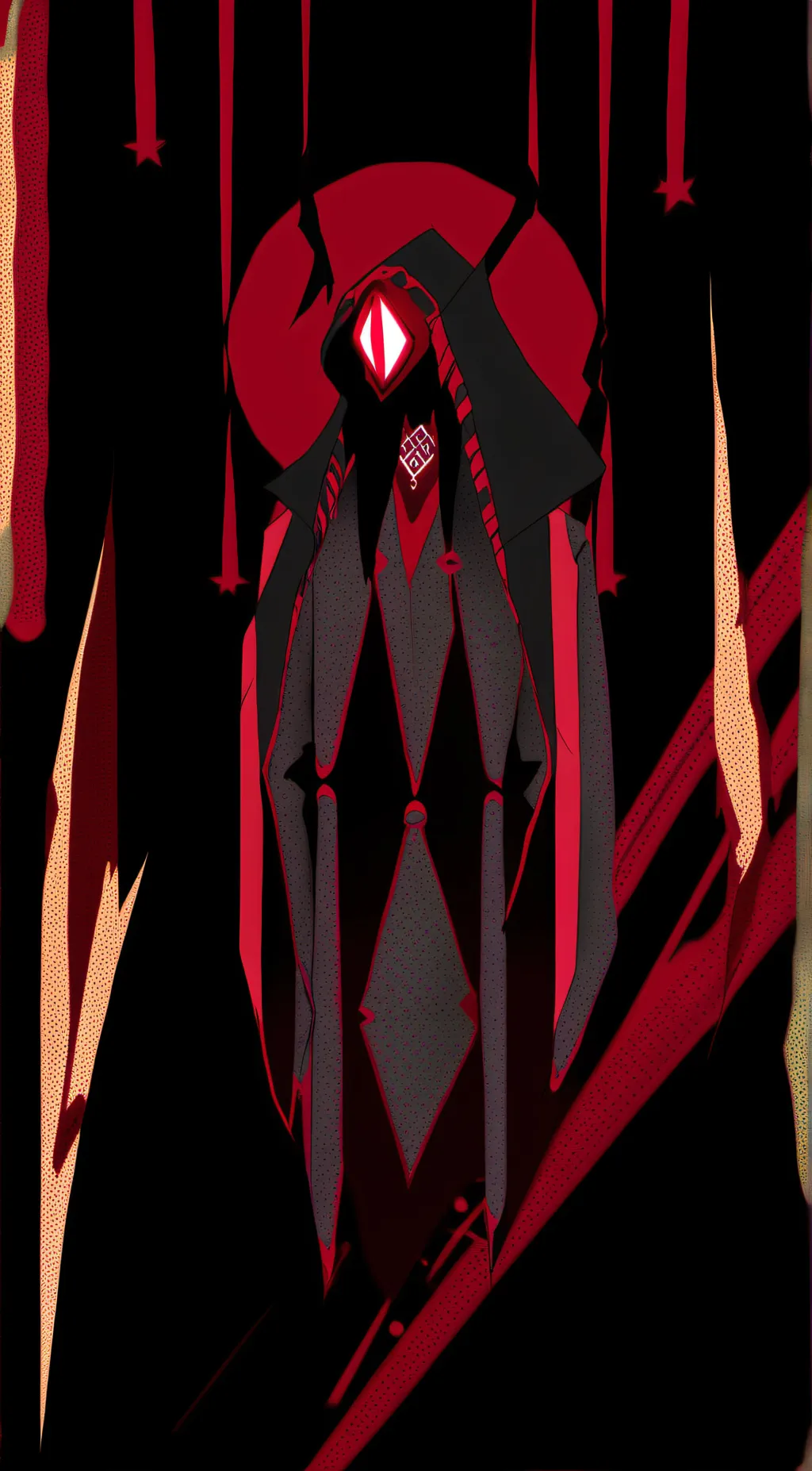 ai character: blood moon  background