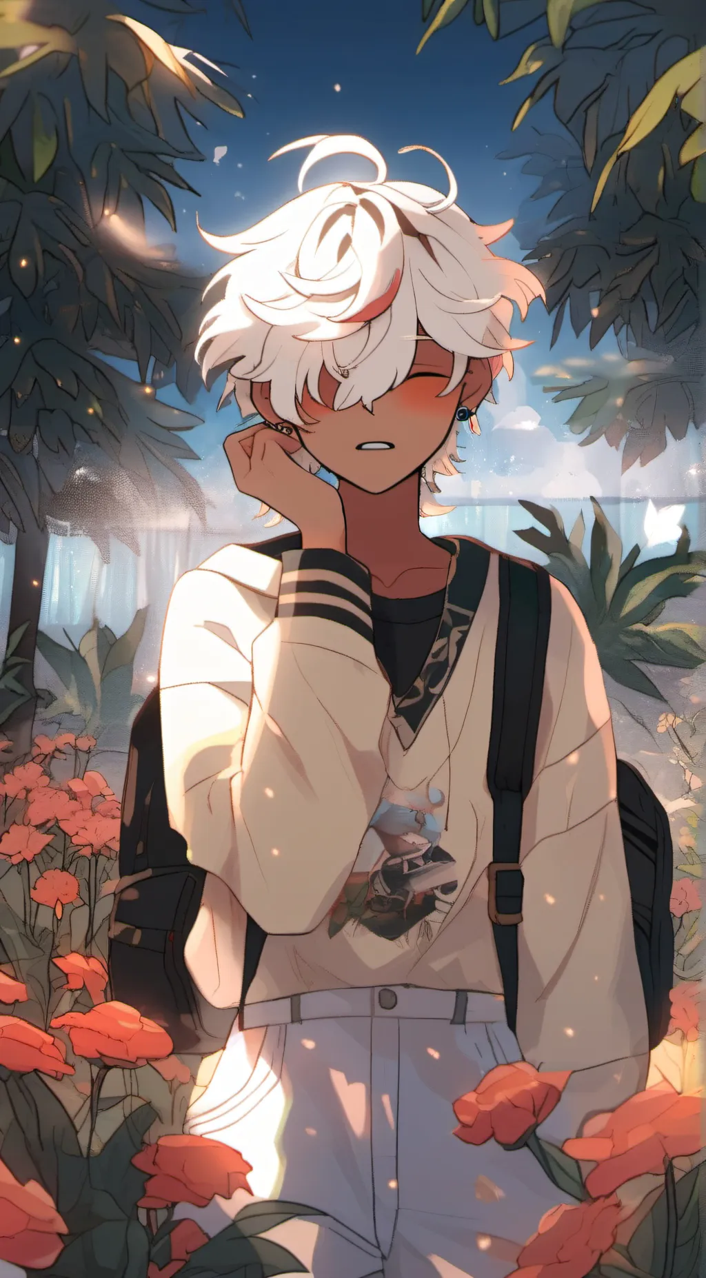 ai character: Leo background