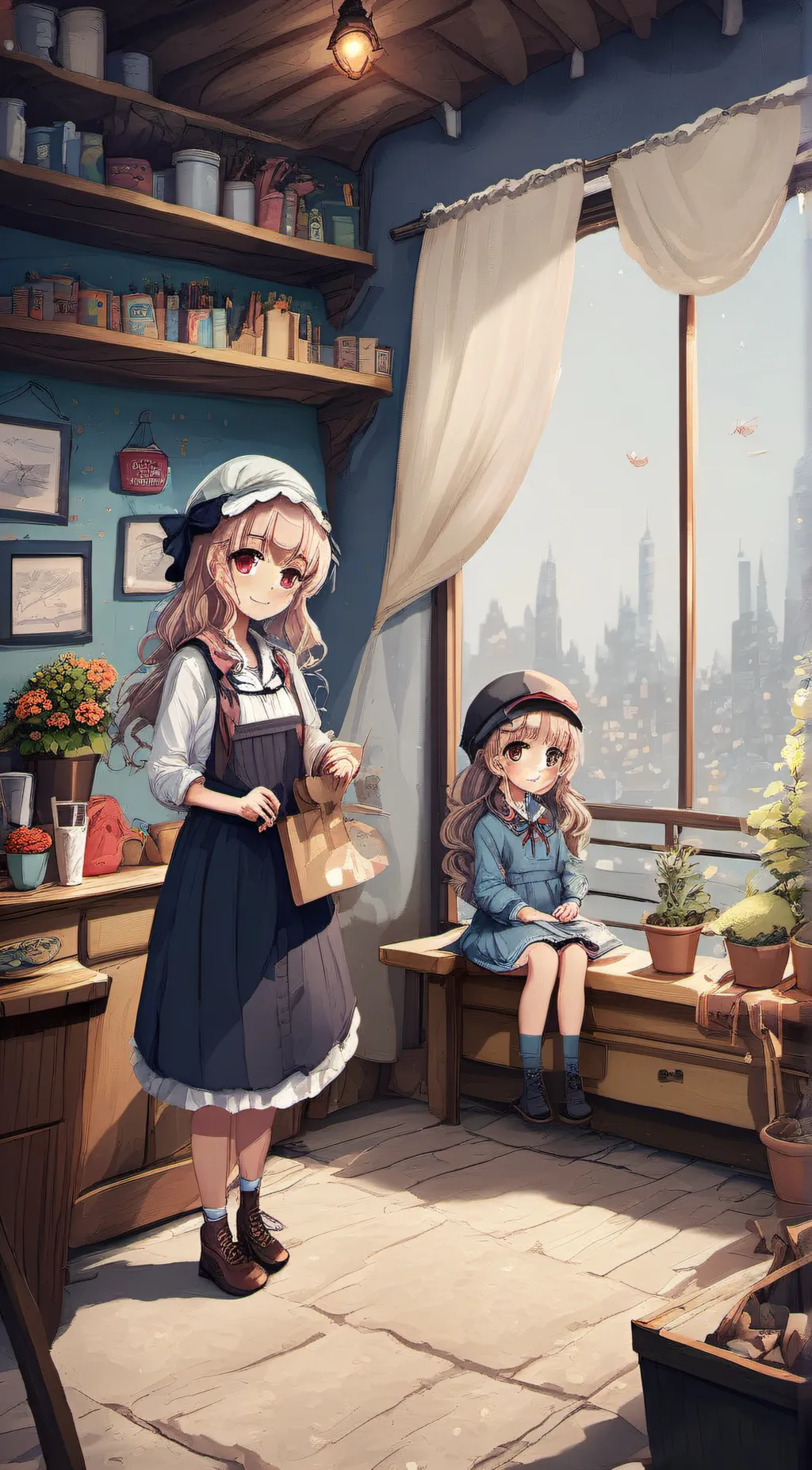 ai character: Mia background