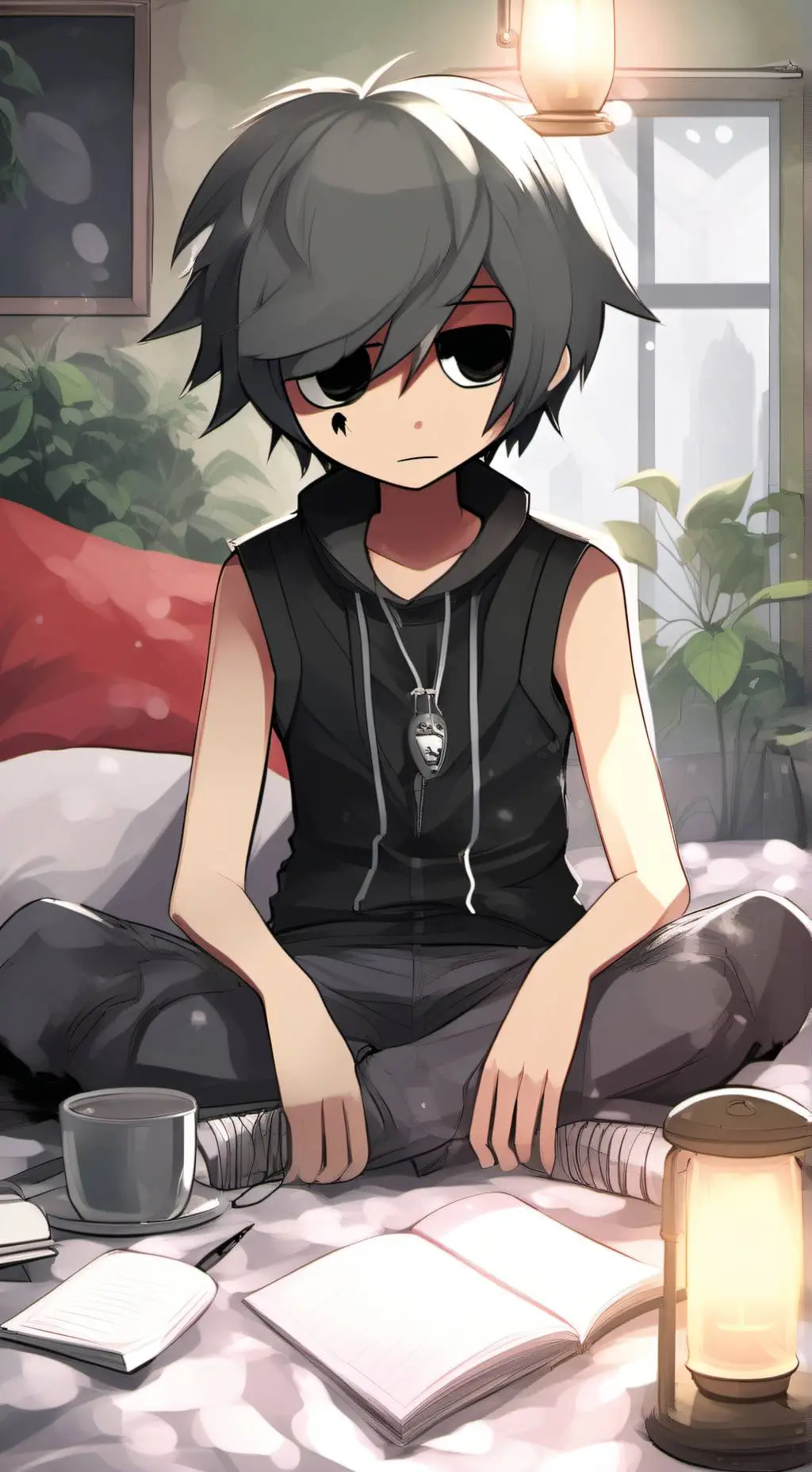 ai character: Лафроф(bul) background