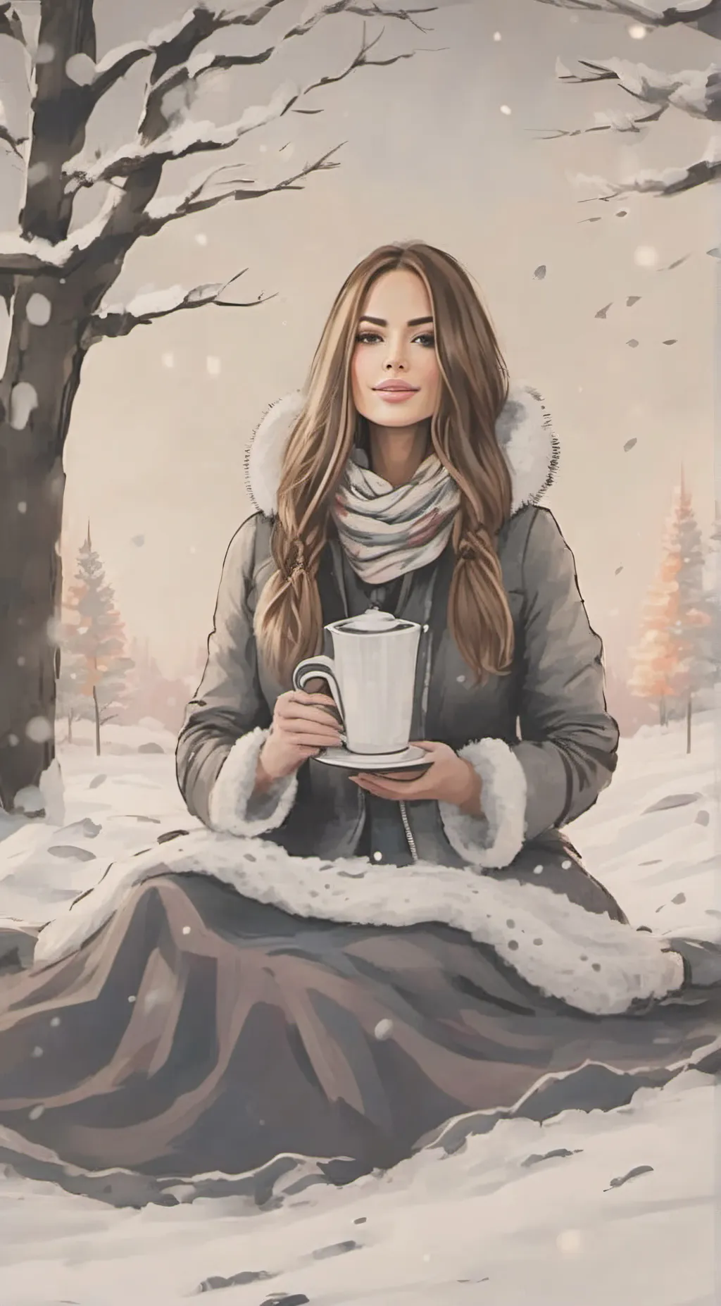 ai character: Eva background