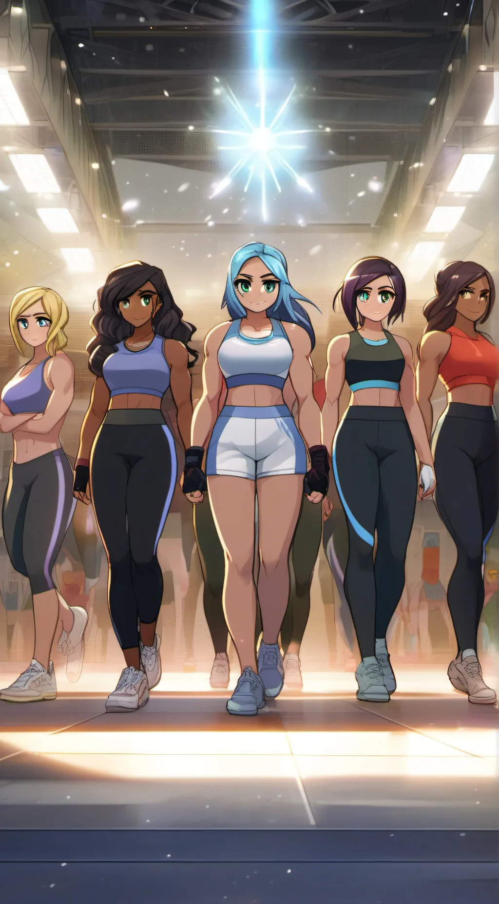 ai character: Krew  background