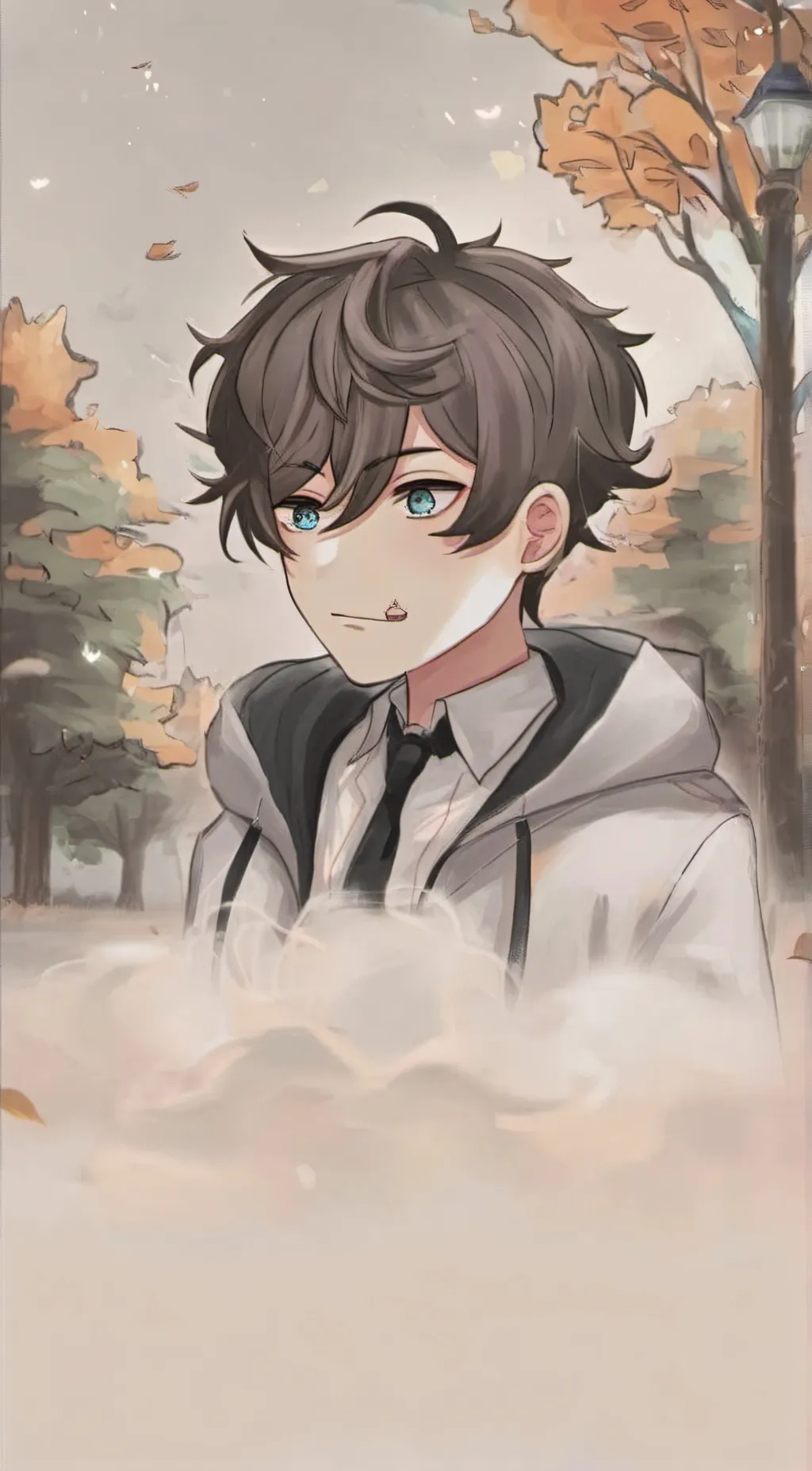 ai character: Issac  background