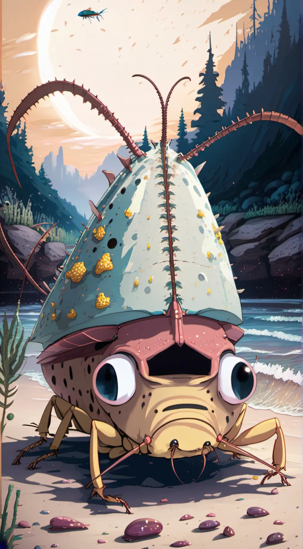 ai character: agustine background