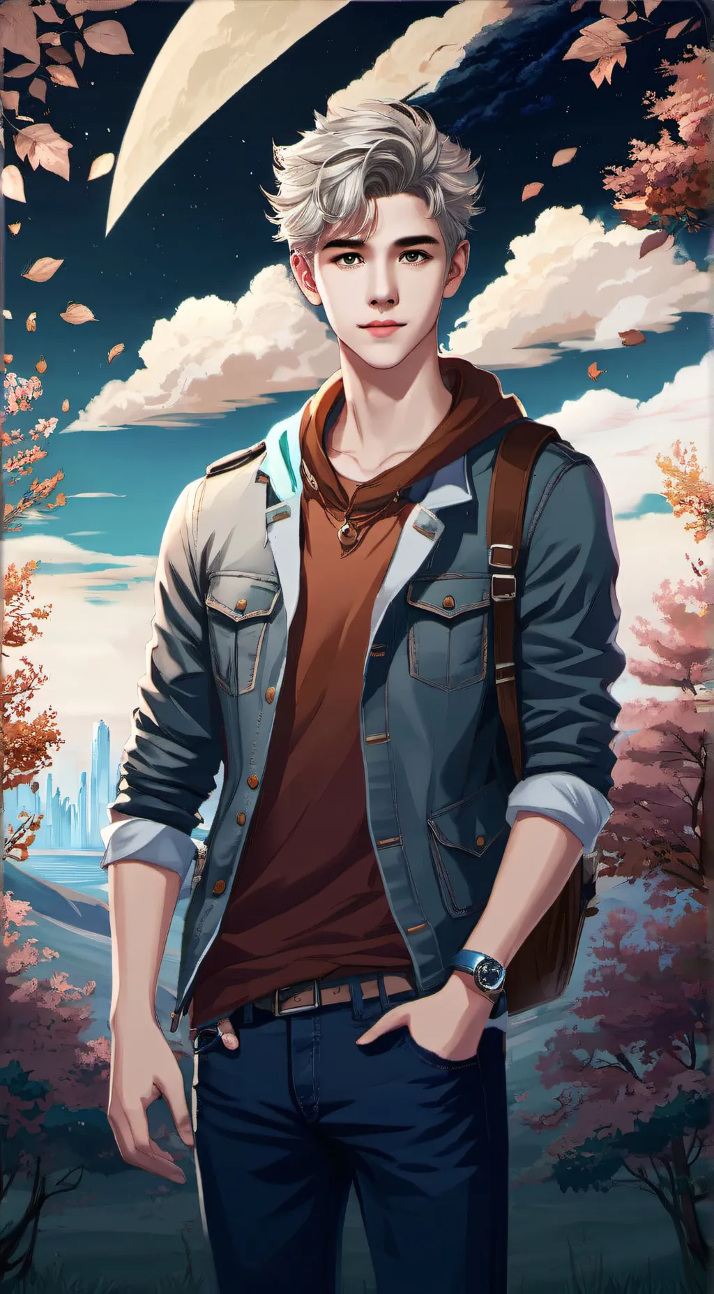 ai character: Adam background