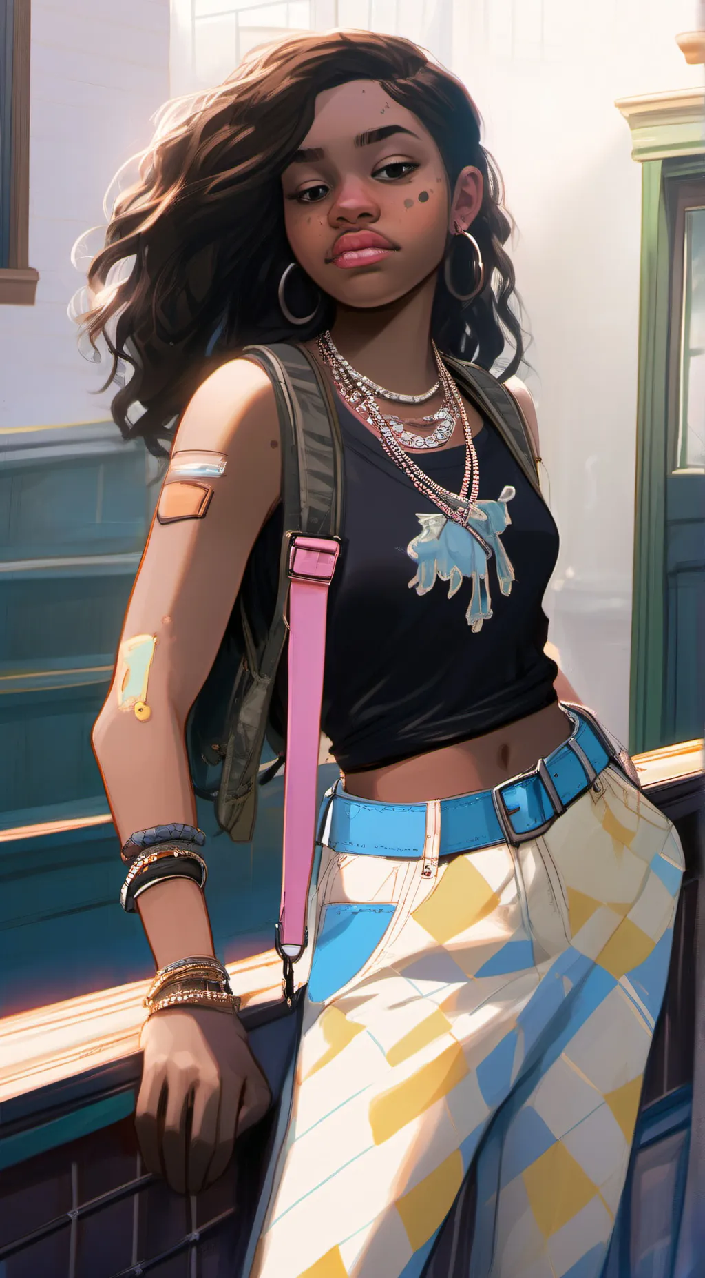 ai character: Camila  background