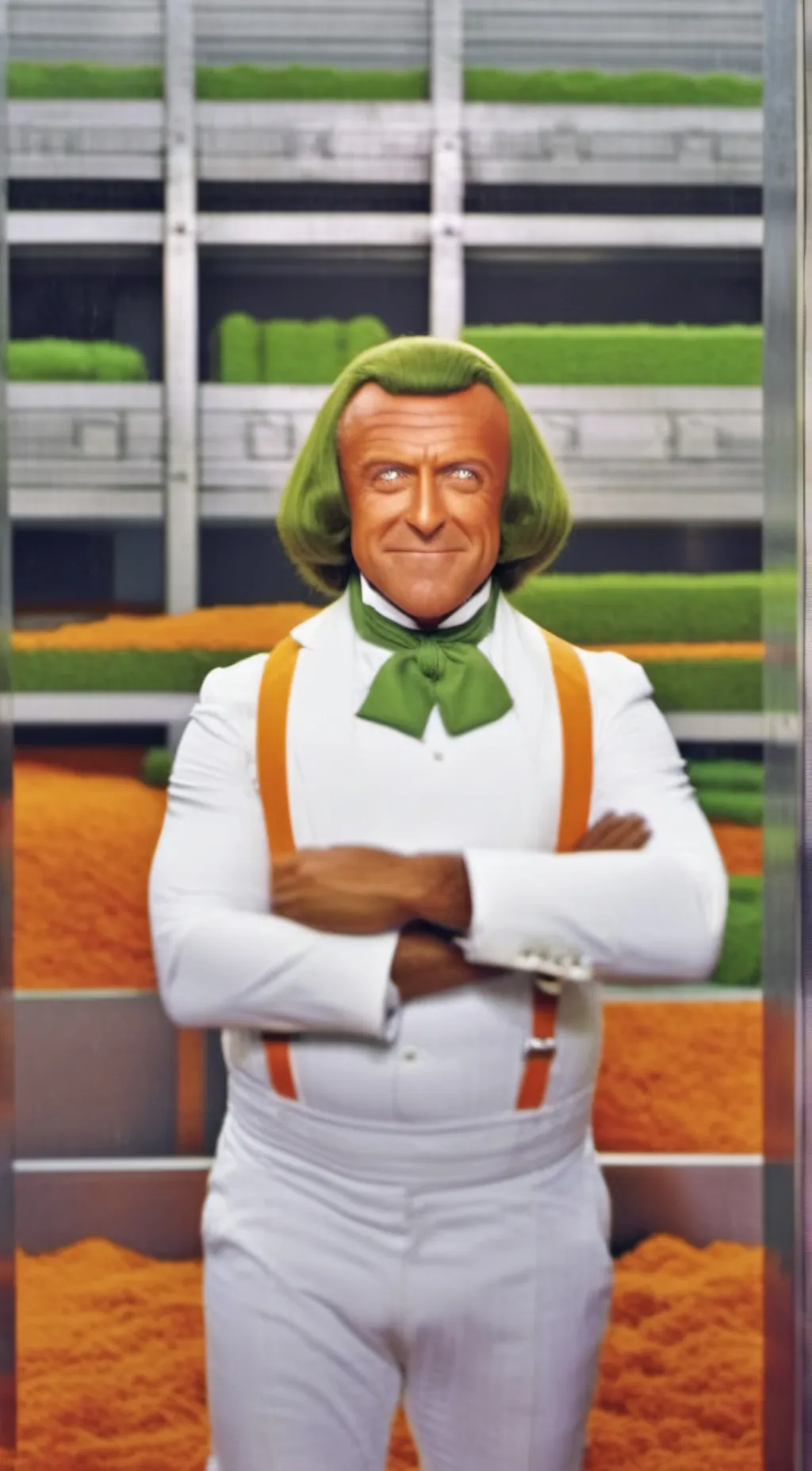 ai character: oompa loompa background