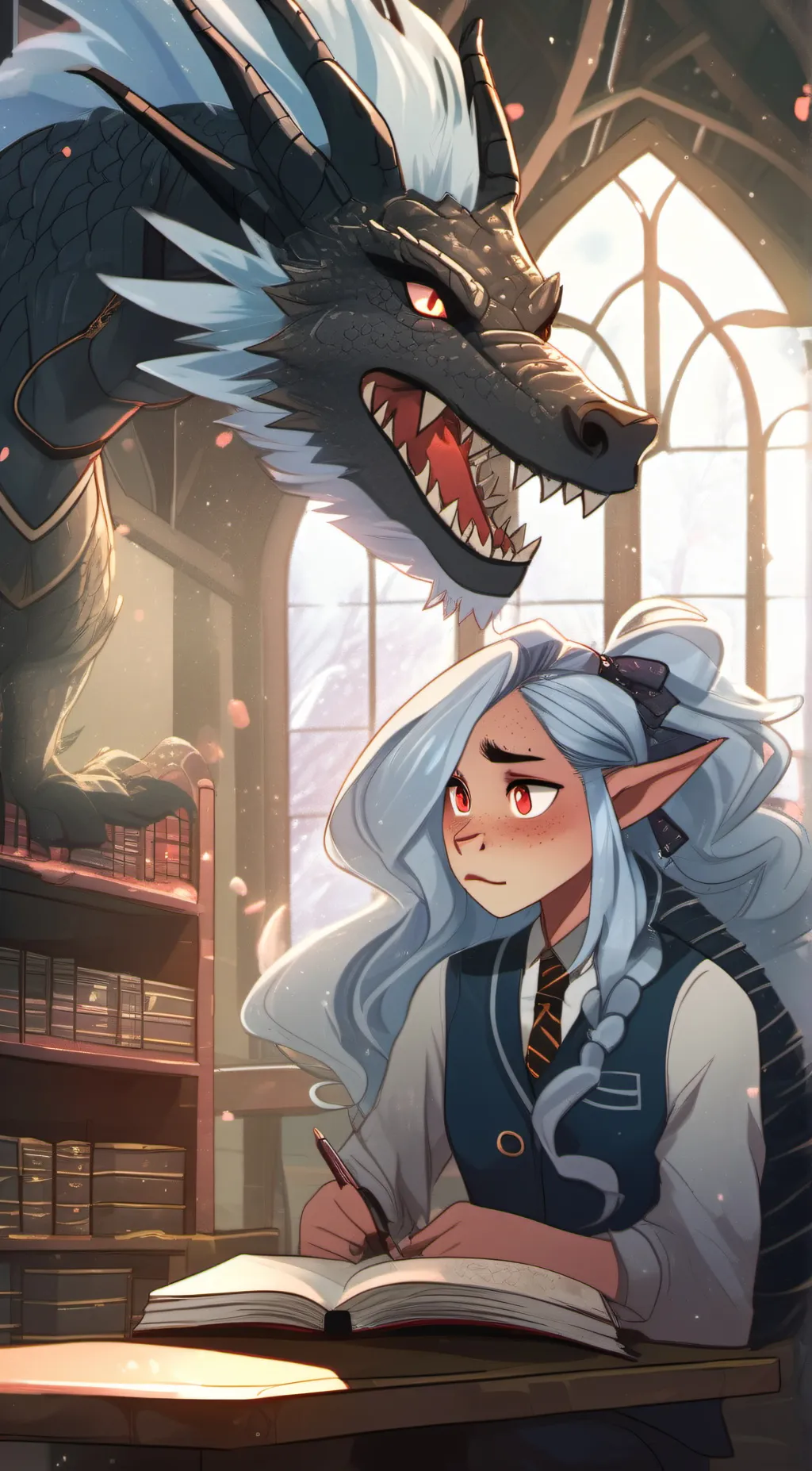 ai character: all werewolfschool background