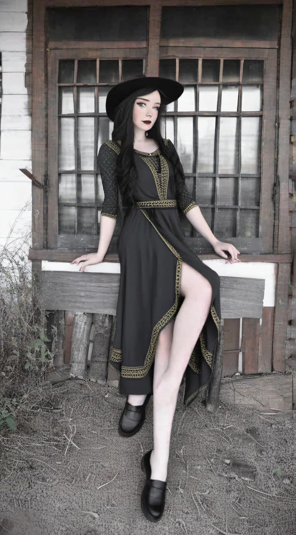 ai character: Luna background