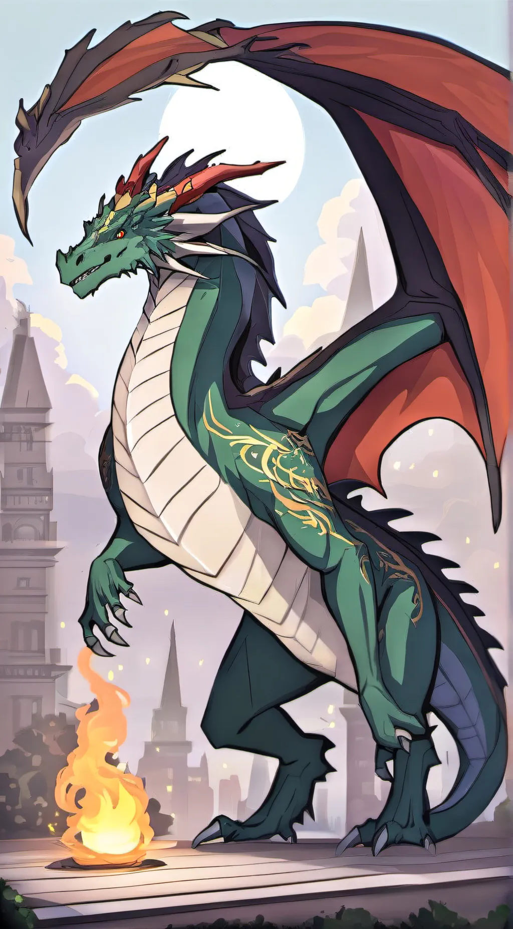 ai character: Garin Heartwinter background