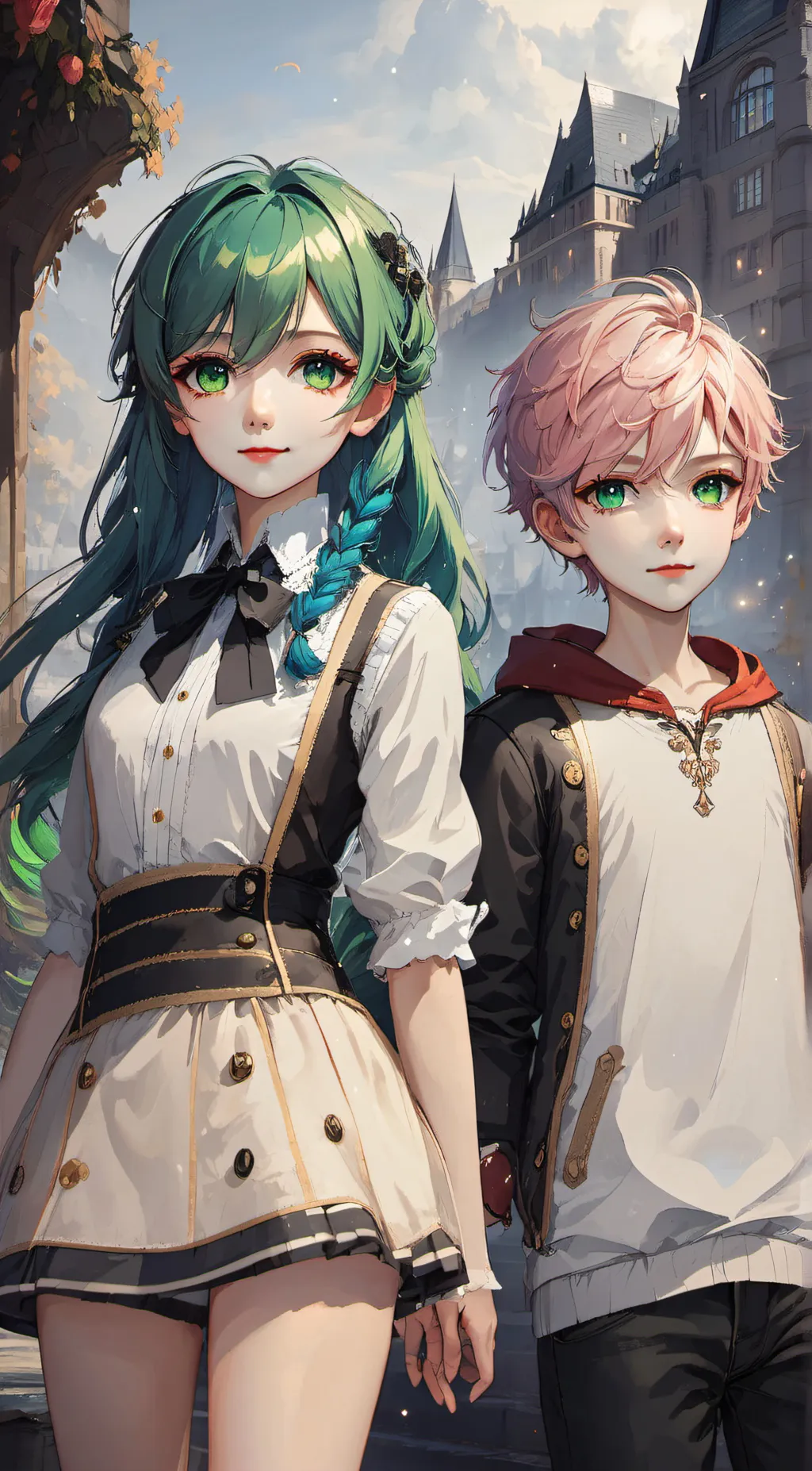 ai character: Angelo and Angel background