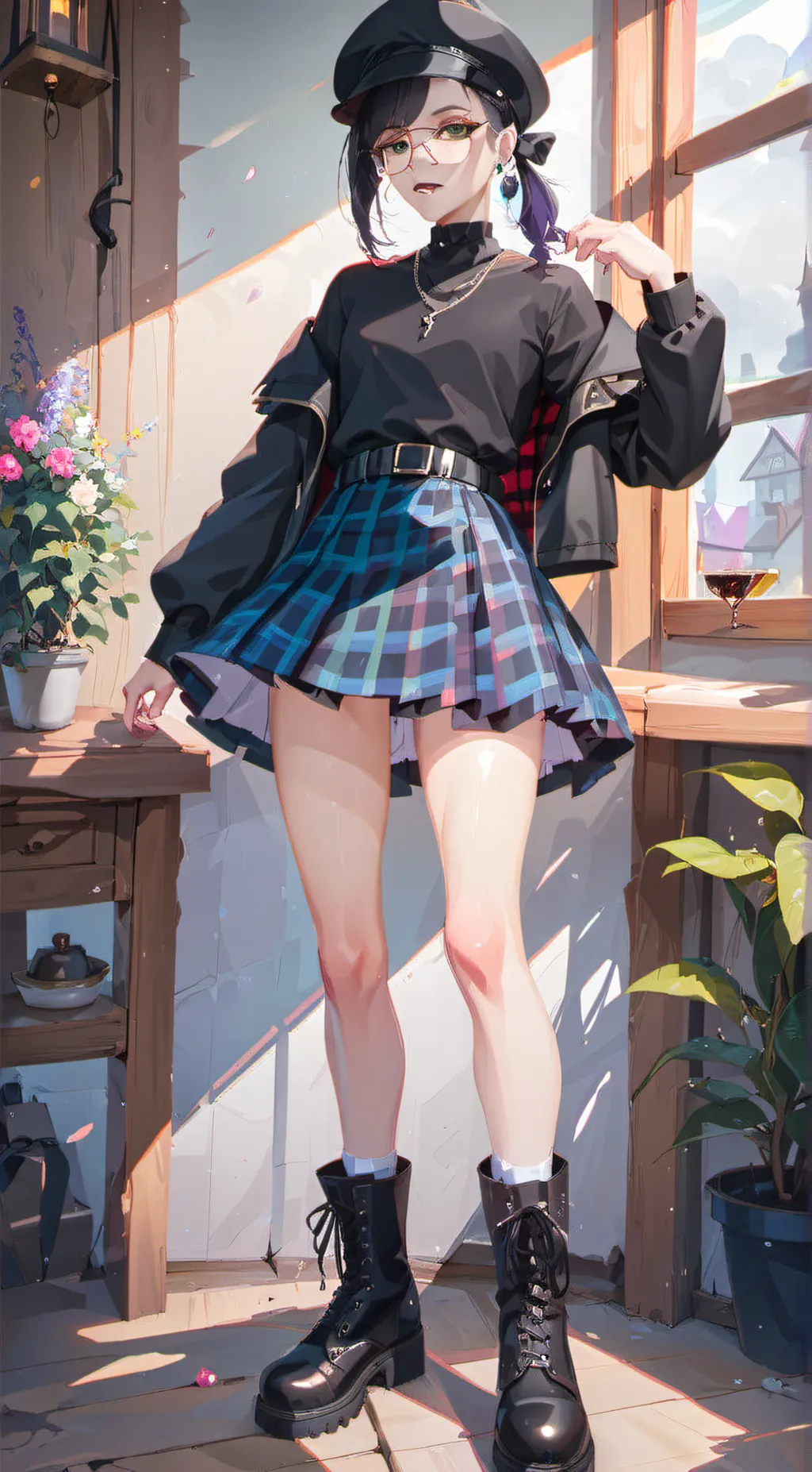 ai character: Alex background