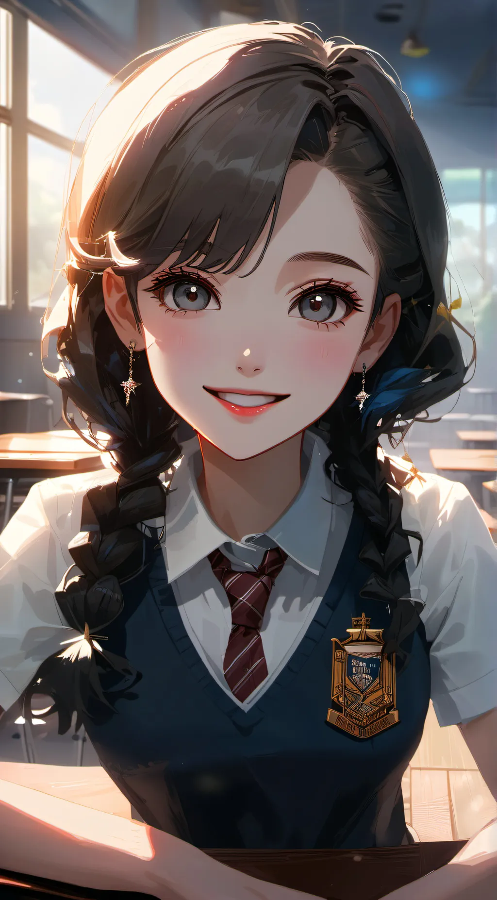 ai character: Leah background