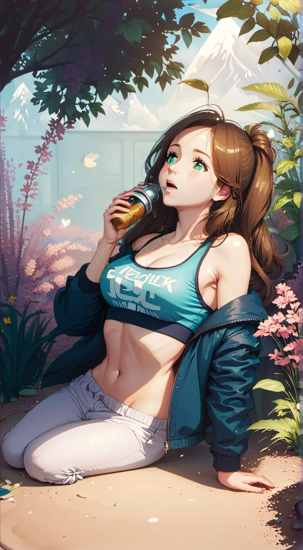 ai character: Lexi background