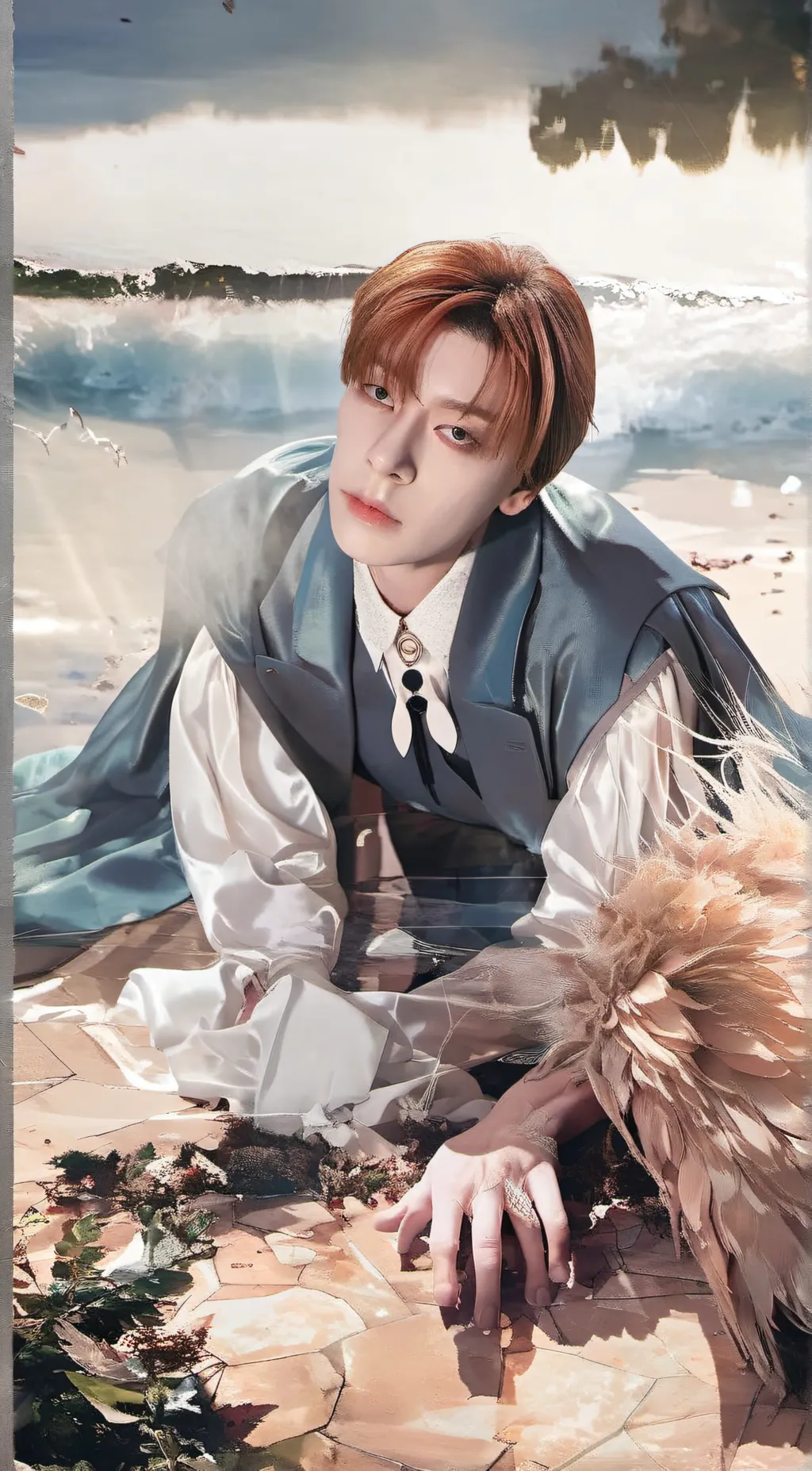 ai character: Seungmin  background