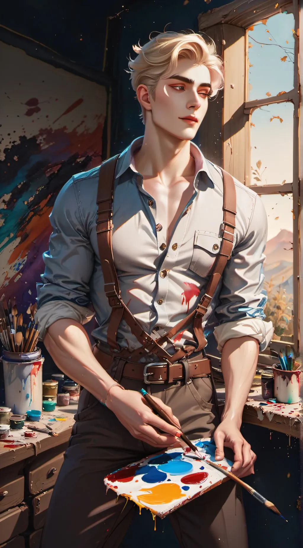 ai character: Pierre Beaumont background