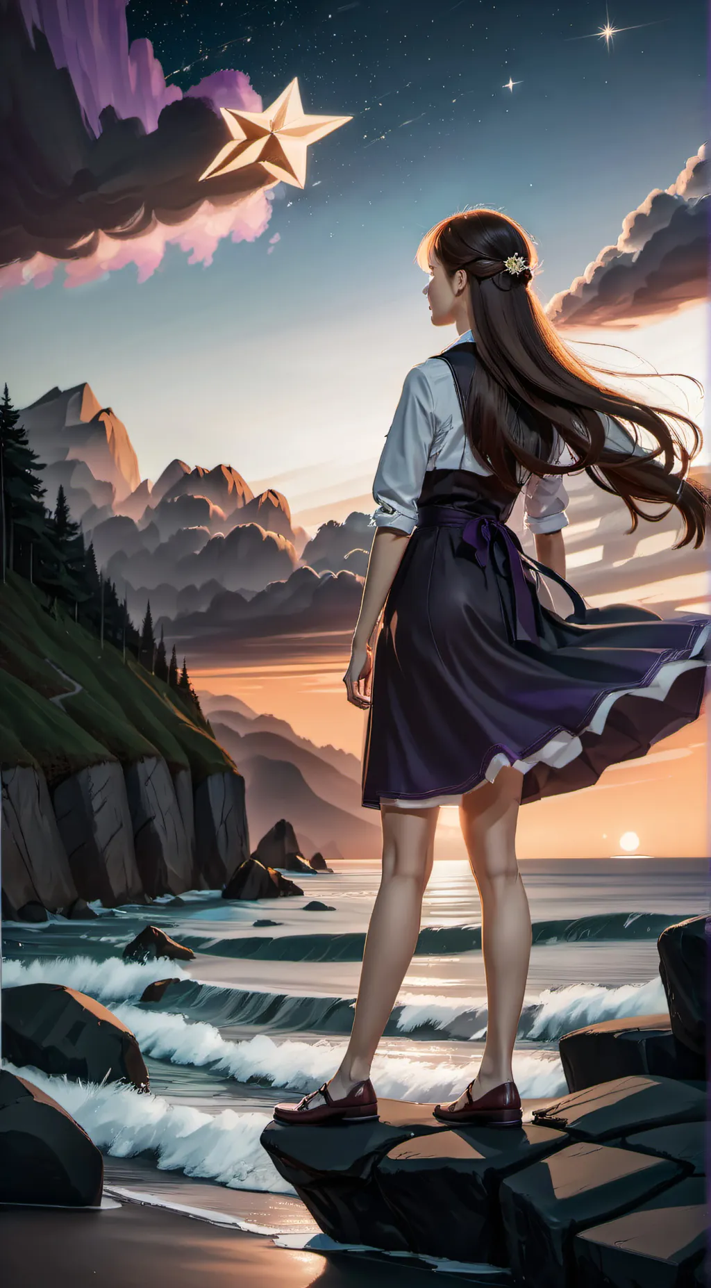 ai character: aphmau  background