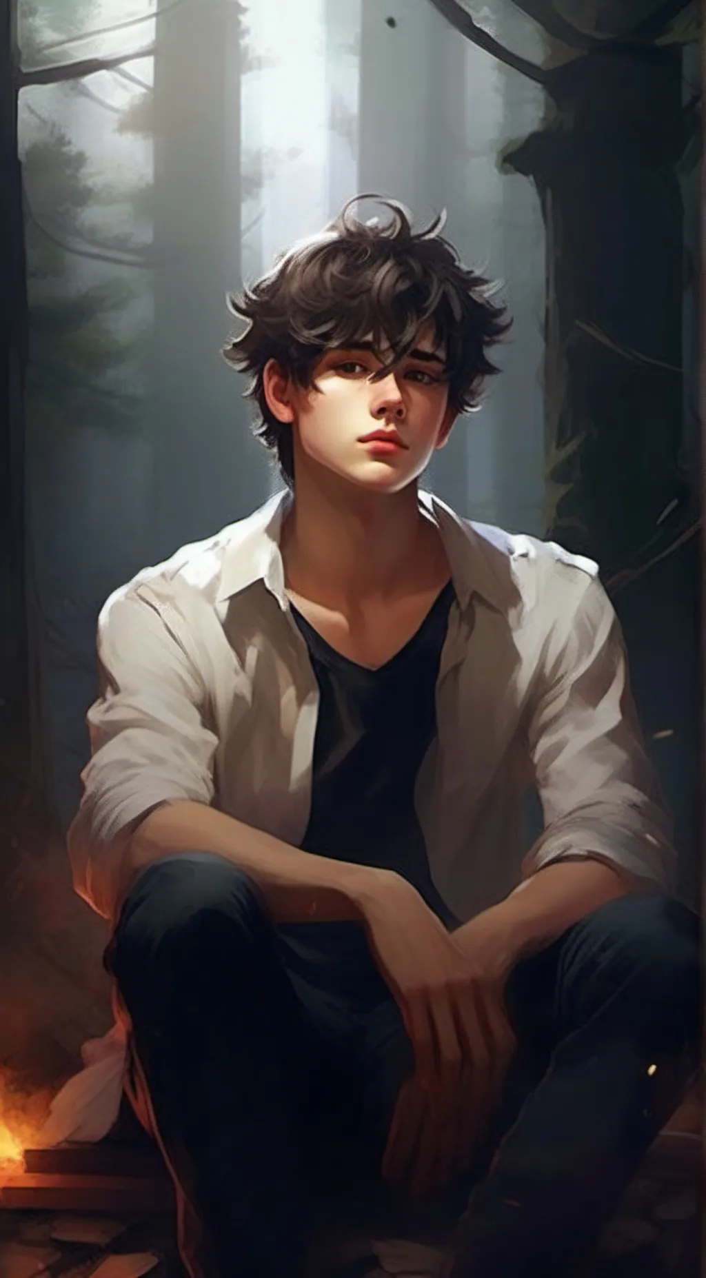 ai character: Luke background