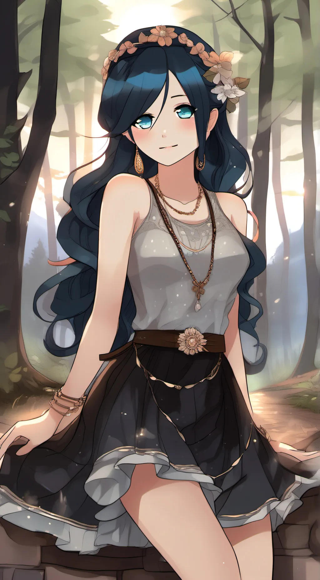 ai character: angel background