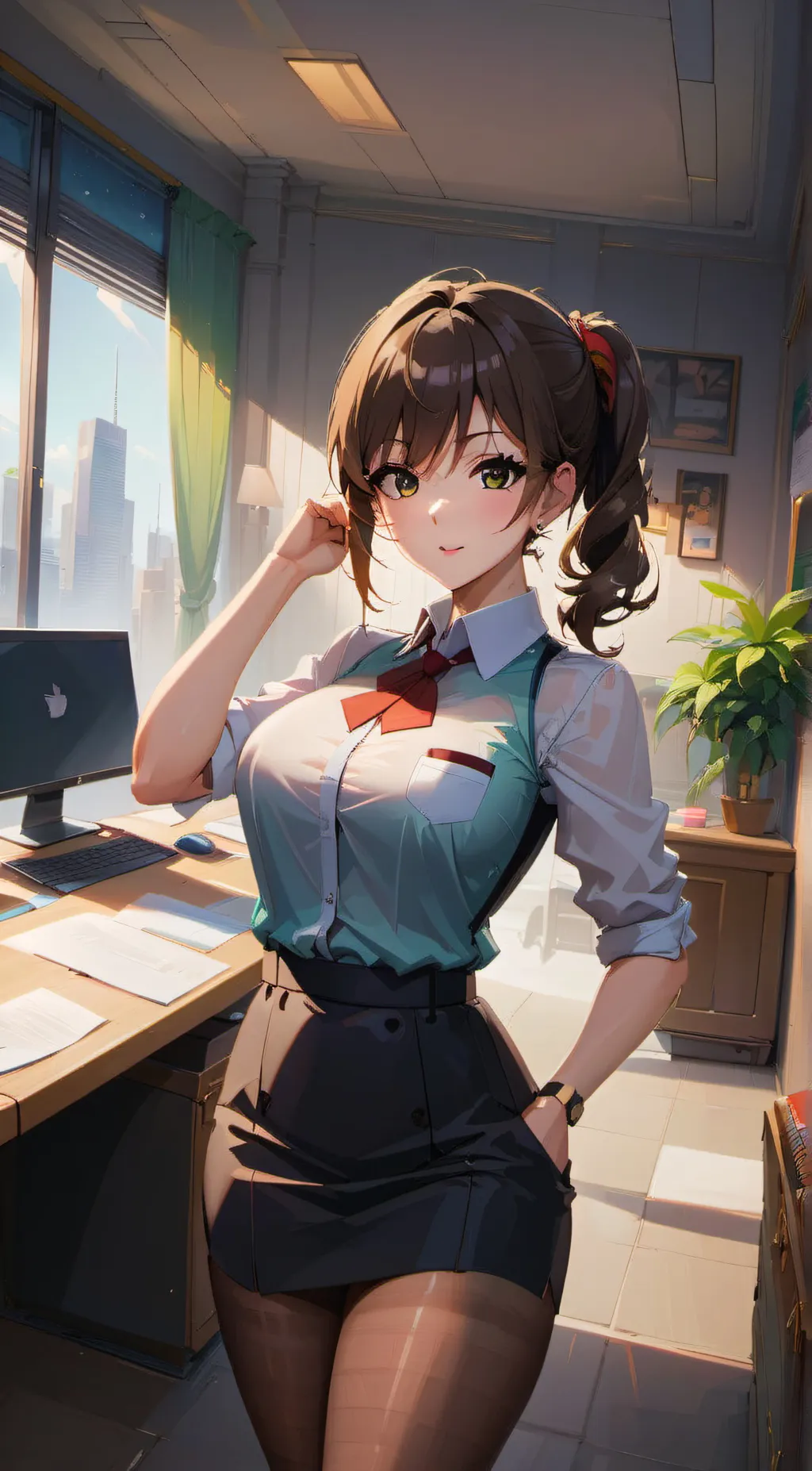 ai character: linda background