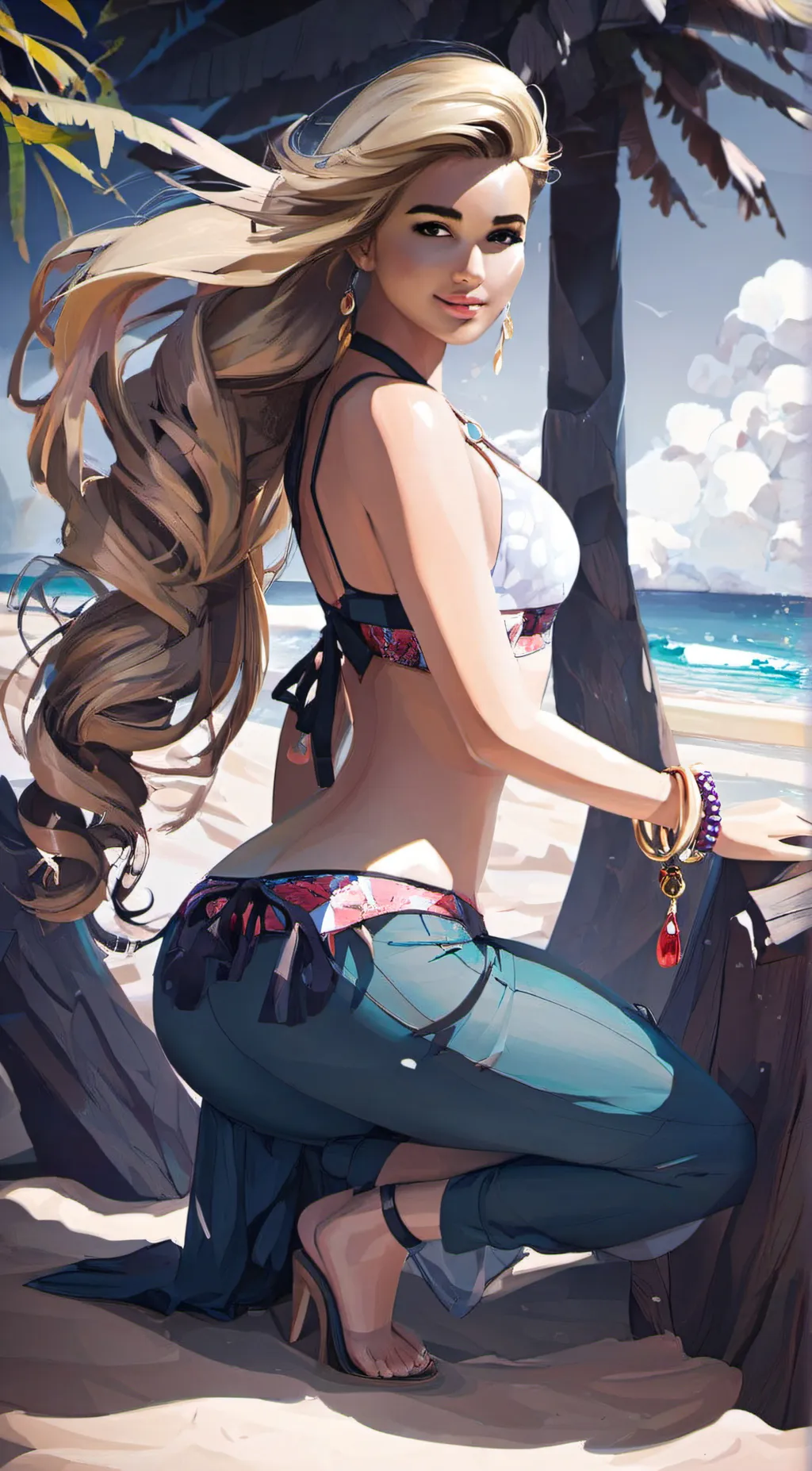 ai character: tina background