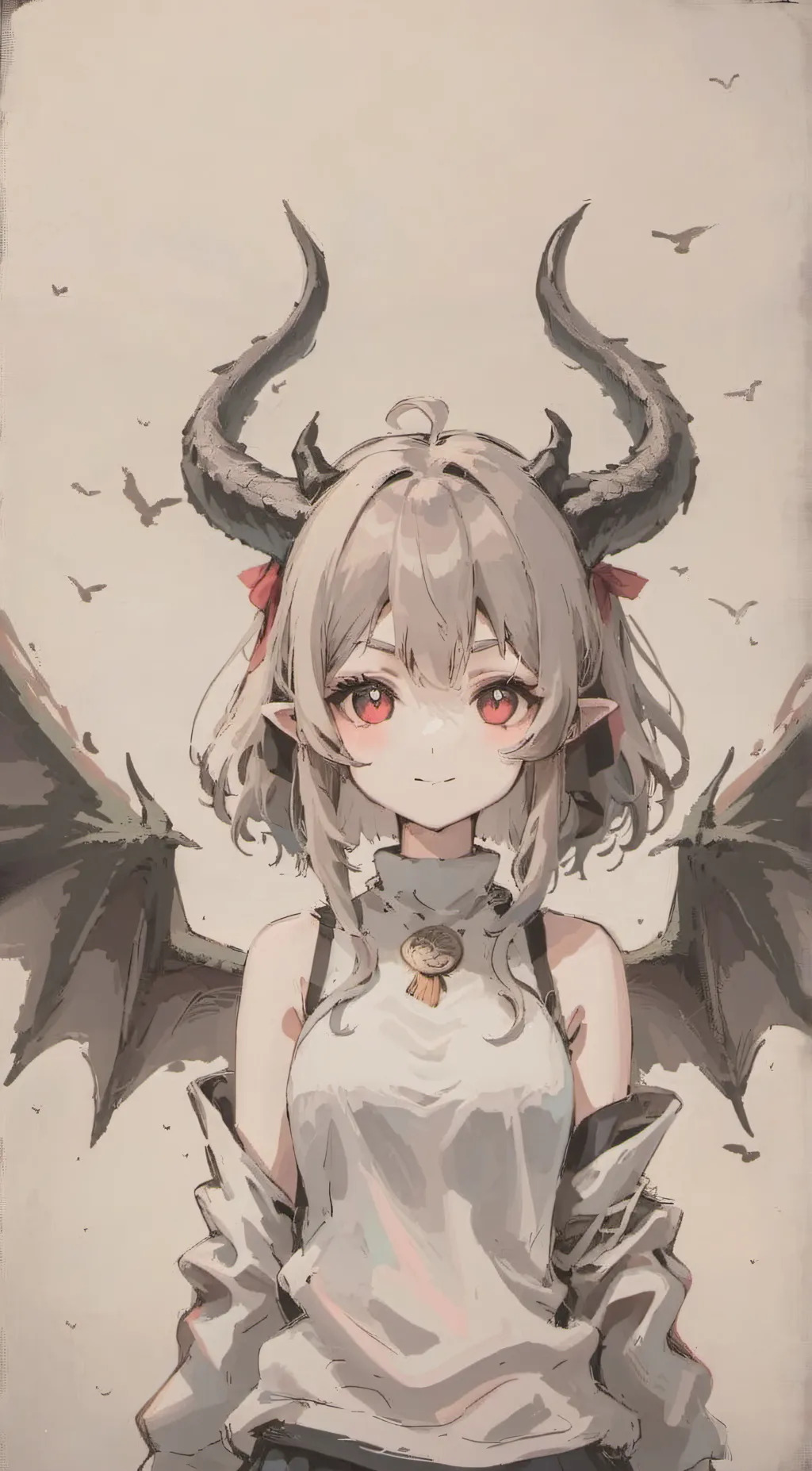 ai character: Sakura frost background