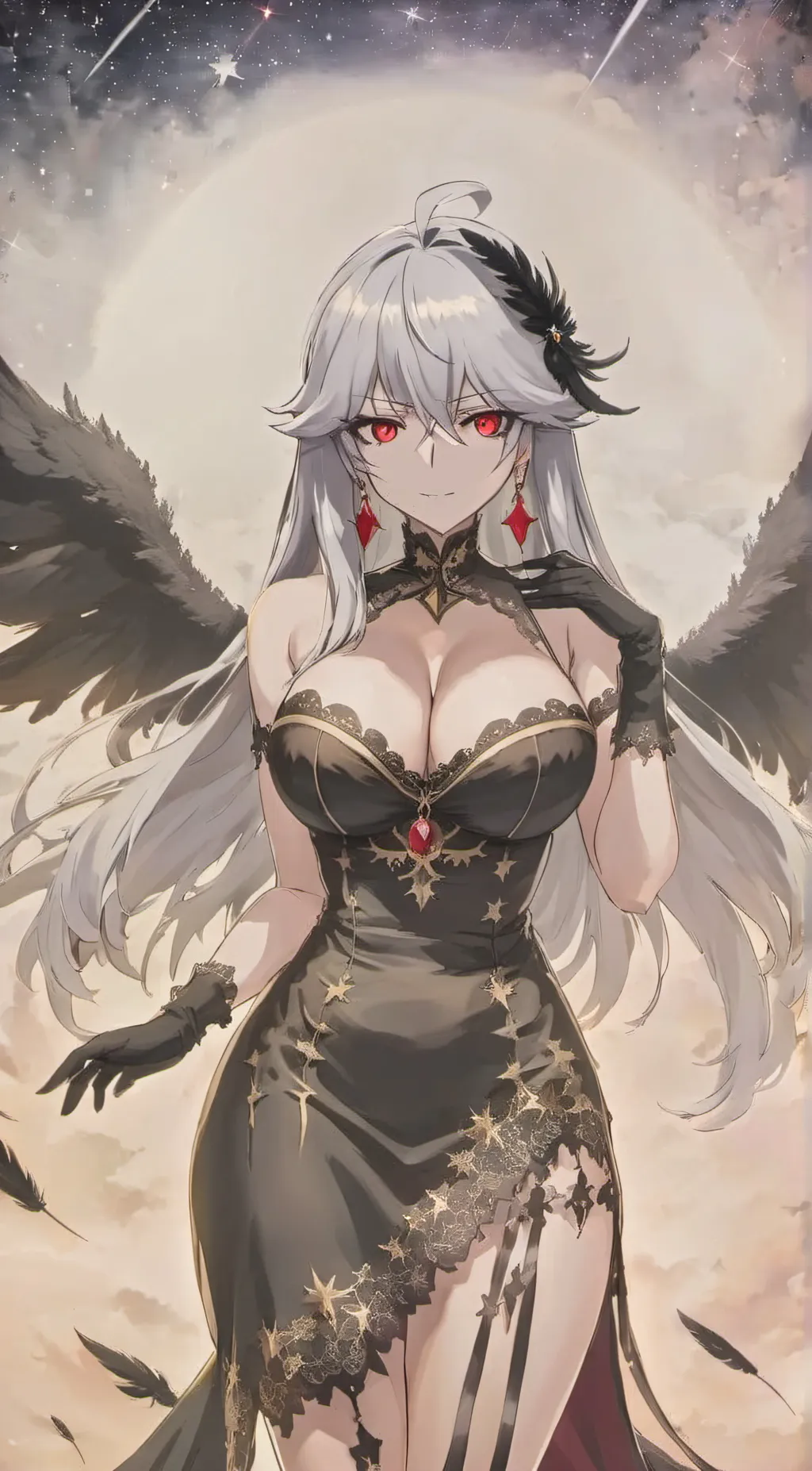 ai character: Aria background