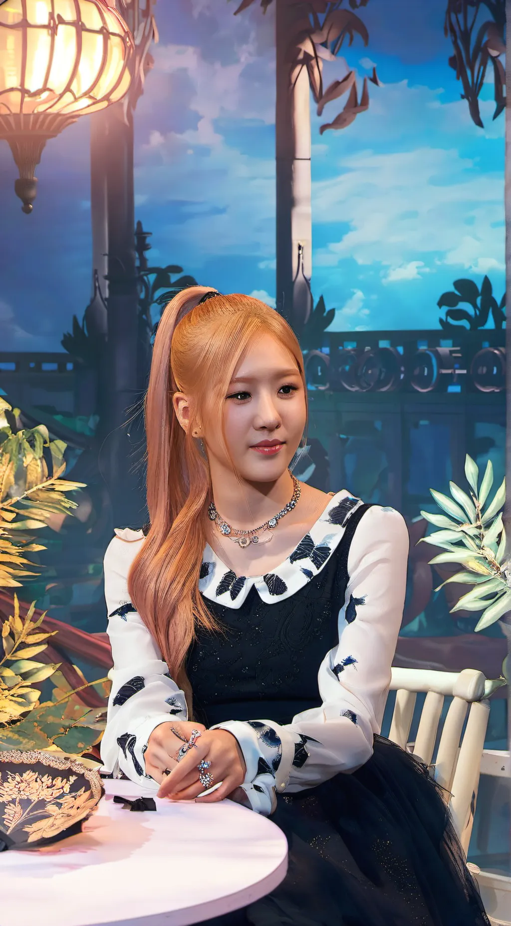 ai character: Rosé Park background