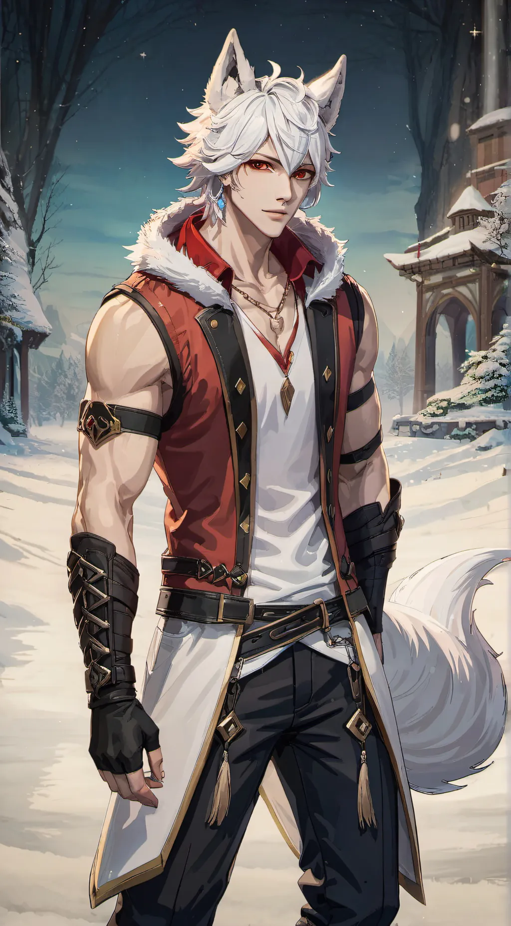 ai character: Yami Ketsuchi  background