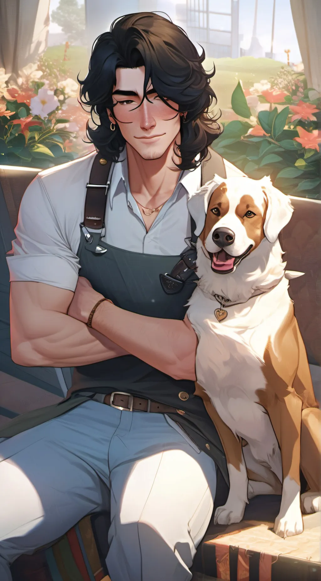 ai character: Cartern background