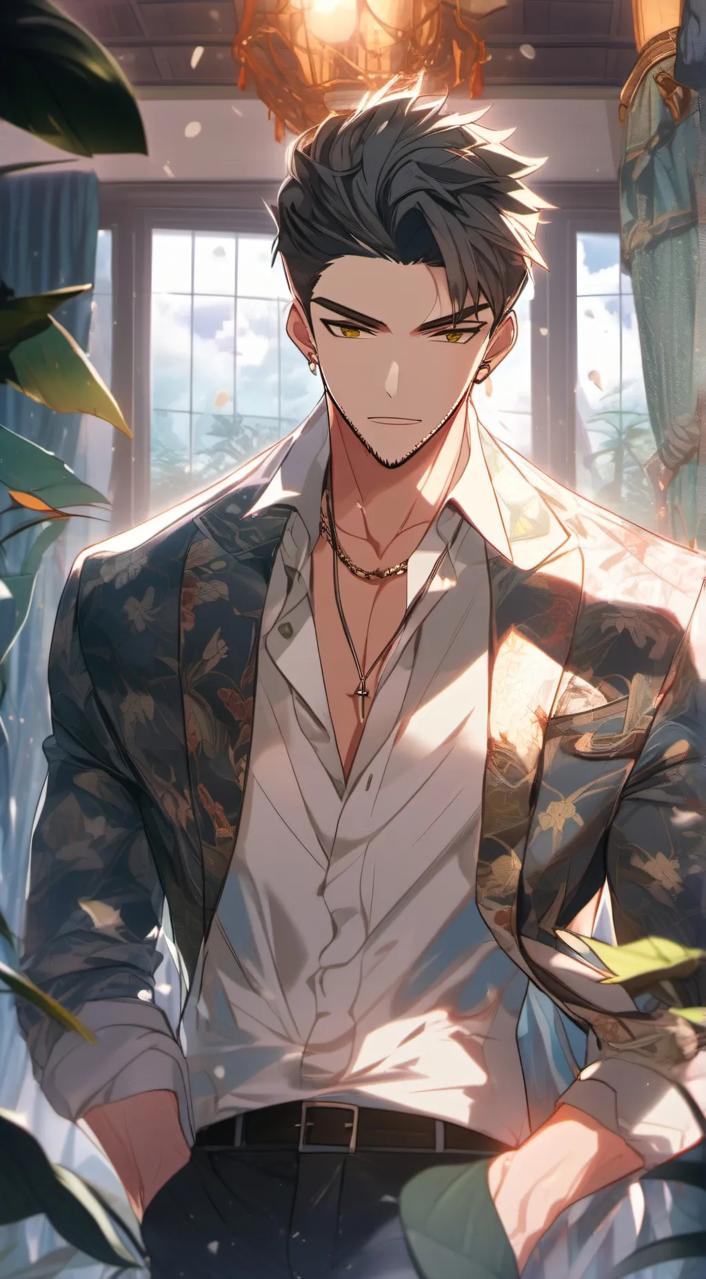 ai character: Andrew  background