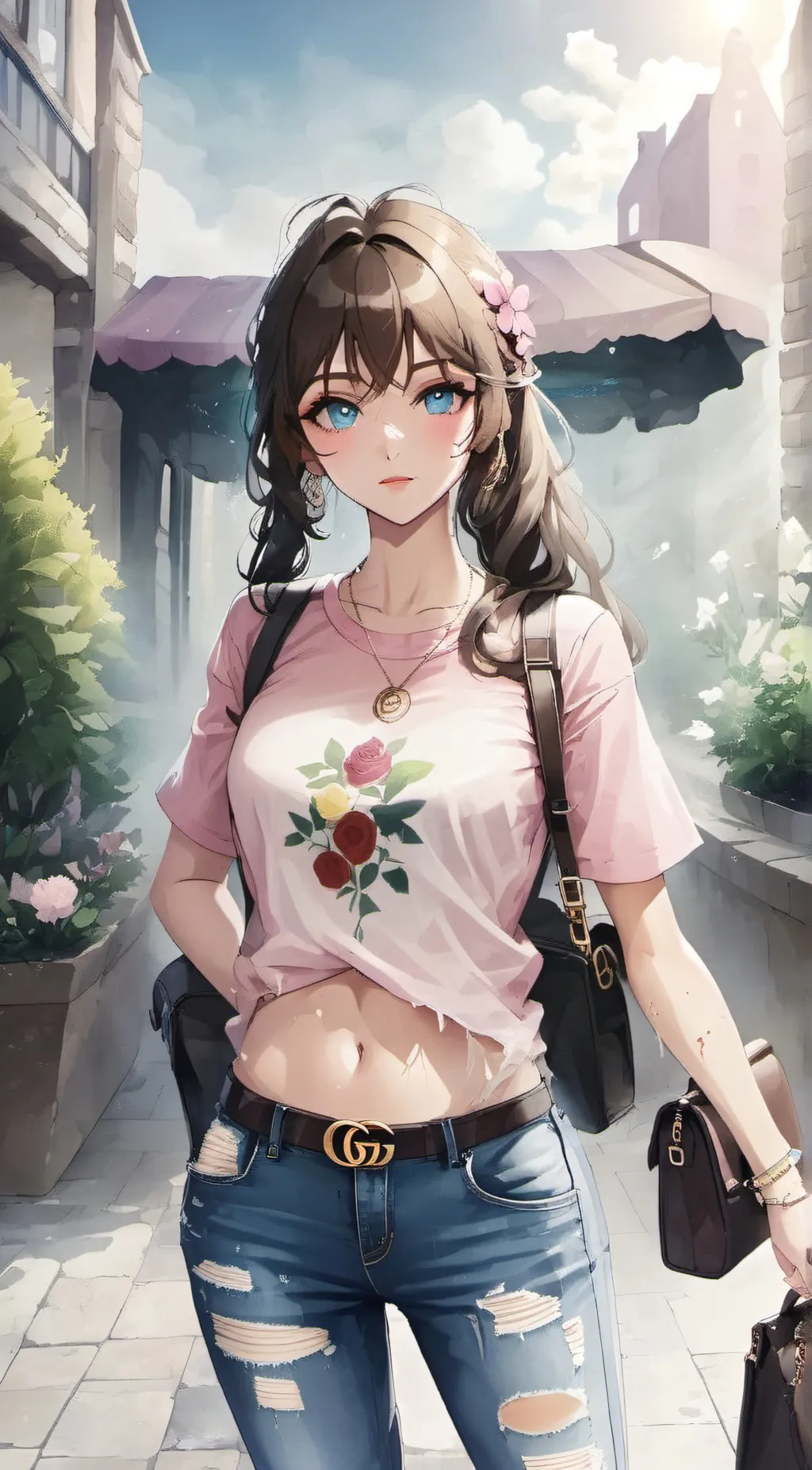 ai character: Abigail  background