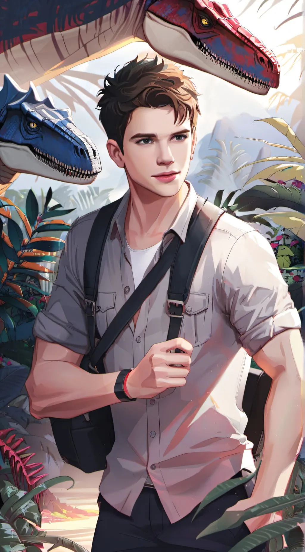 ai character: Zach mitchell background