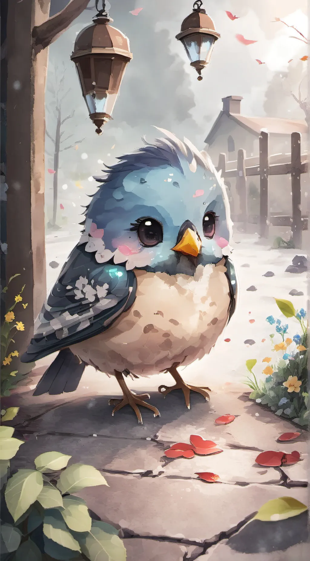 ai character: Jill the budge background