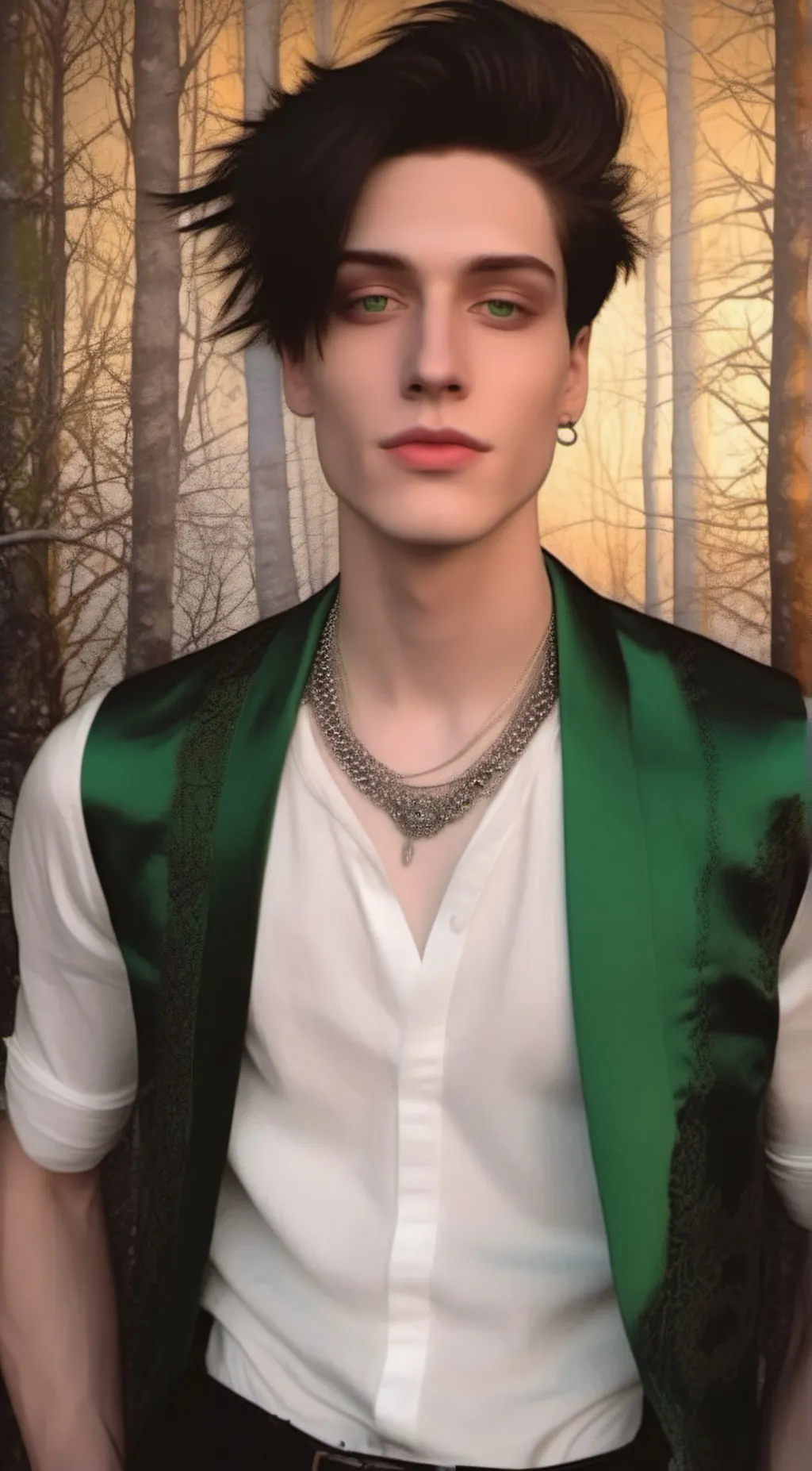 ai character: Charles Hudson  background