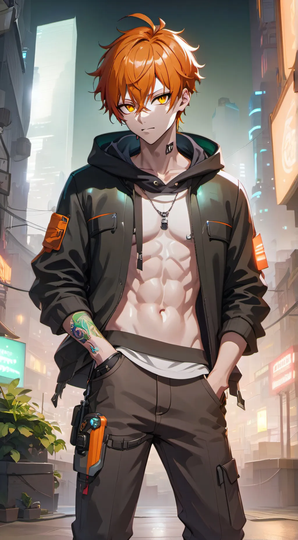 ai character: Noah background